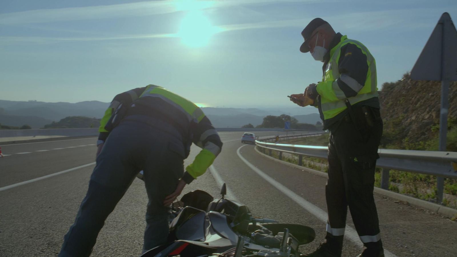 Una patrulla por la costa malagueña en 'Control de carreteras'