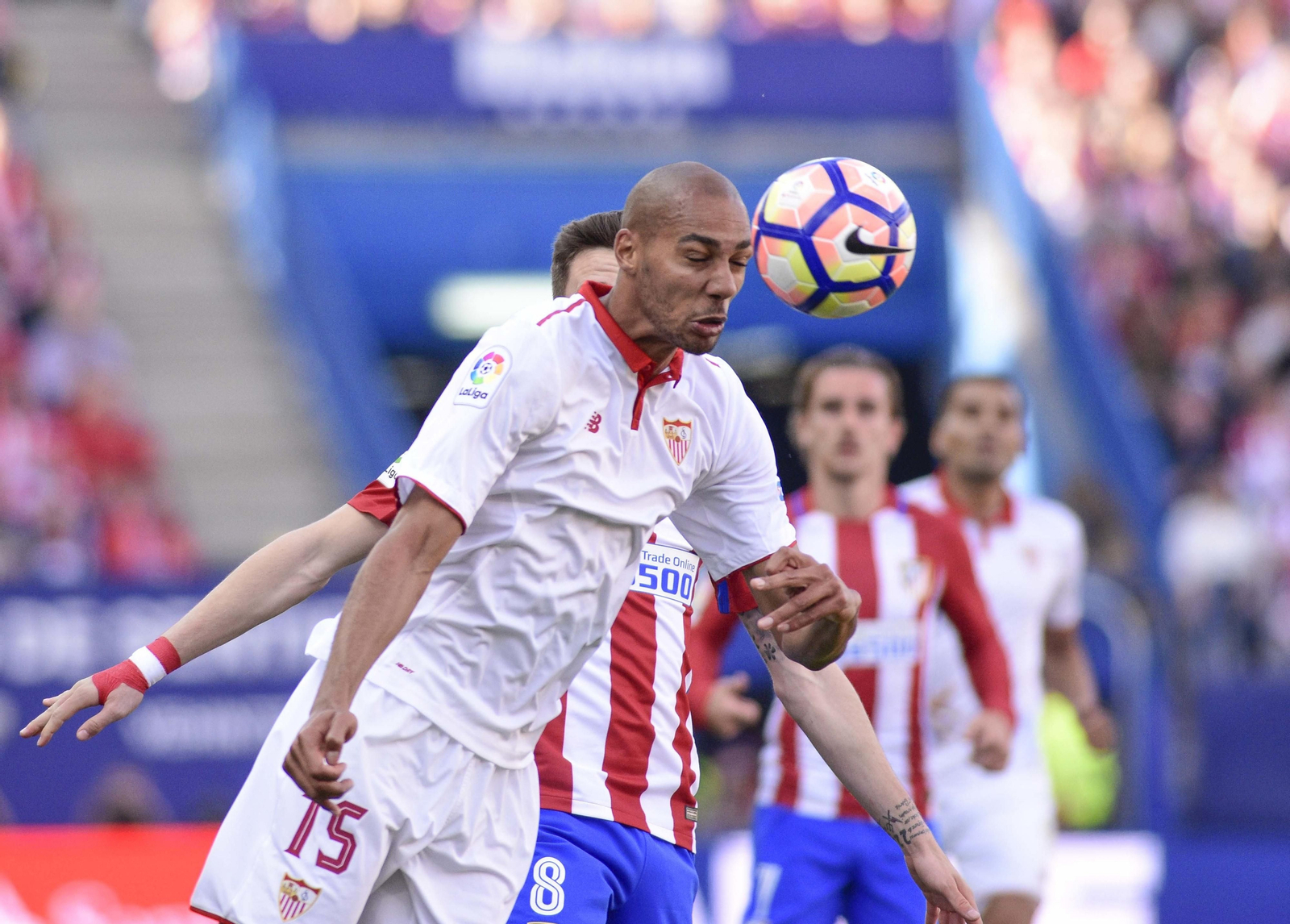 El Atlético de Madrid-Sevilla FC, en imágenes
