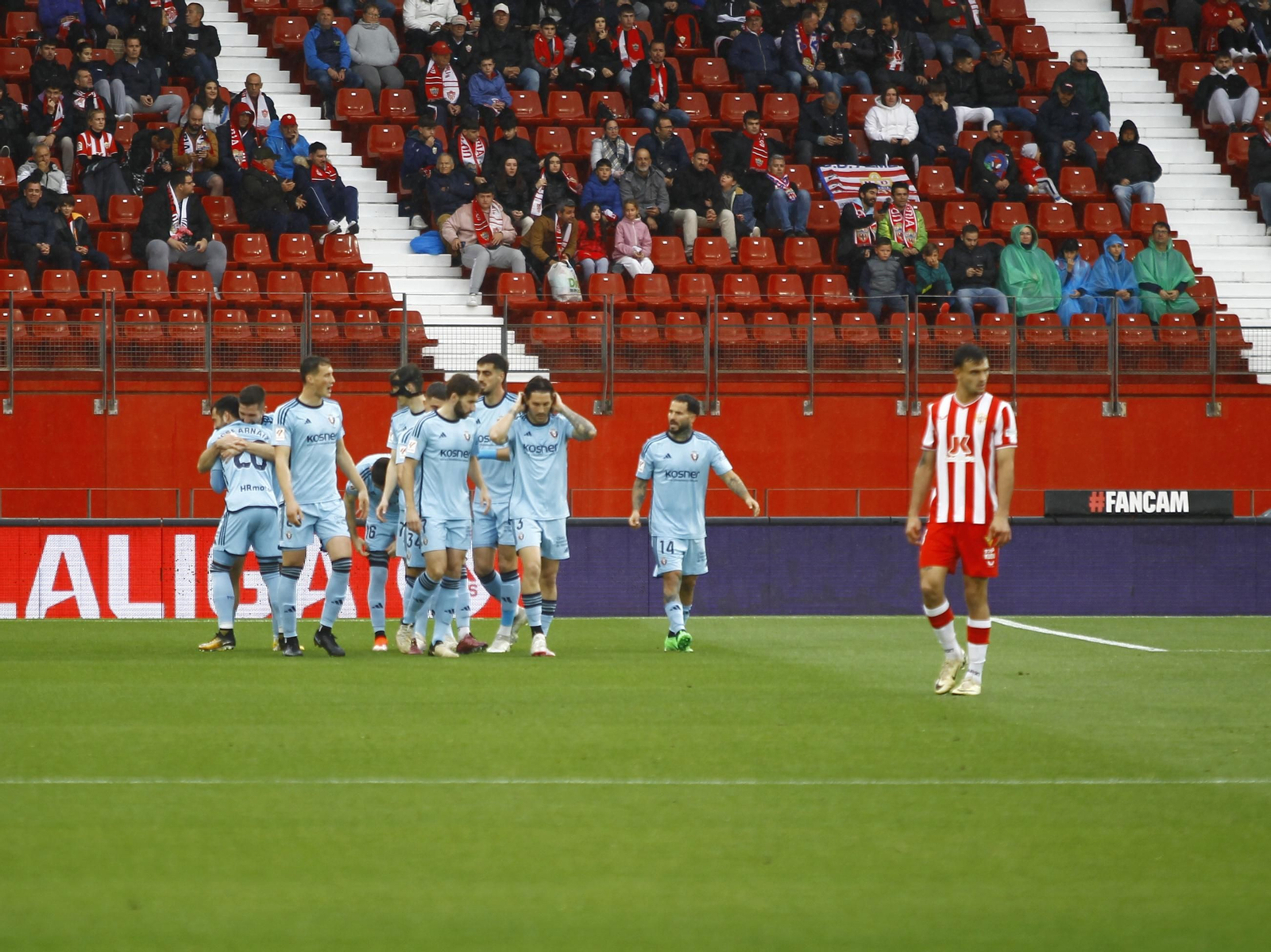 Las mejores imágenes del partido de fútbol U.D. Almería-C.A. Osasuna