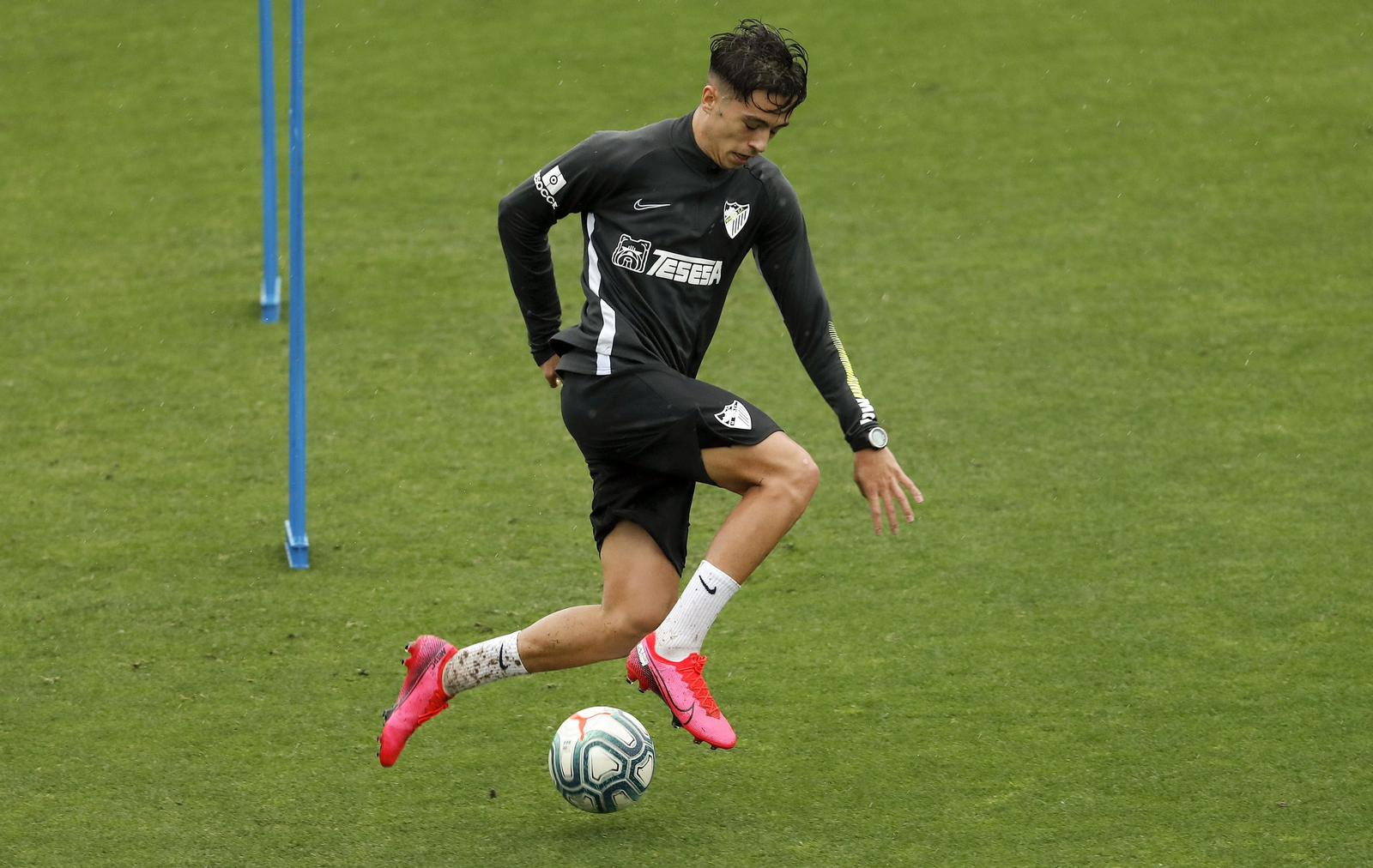 Agua de mayo en La Rosaleda