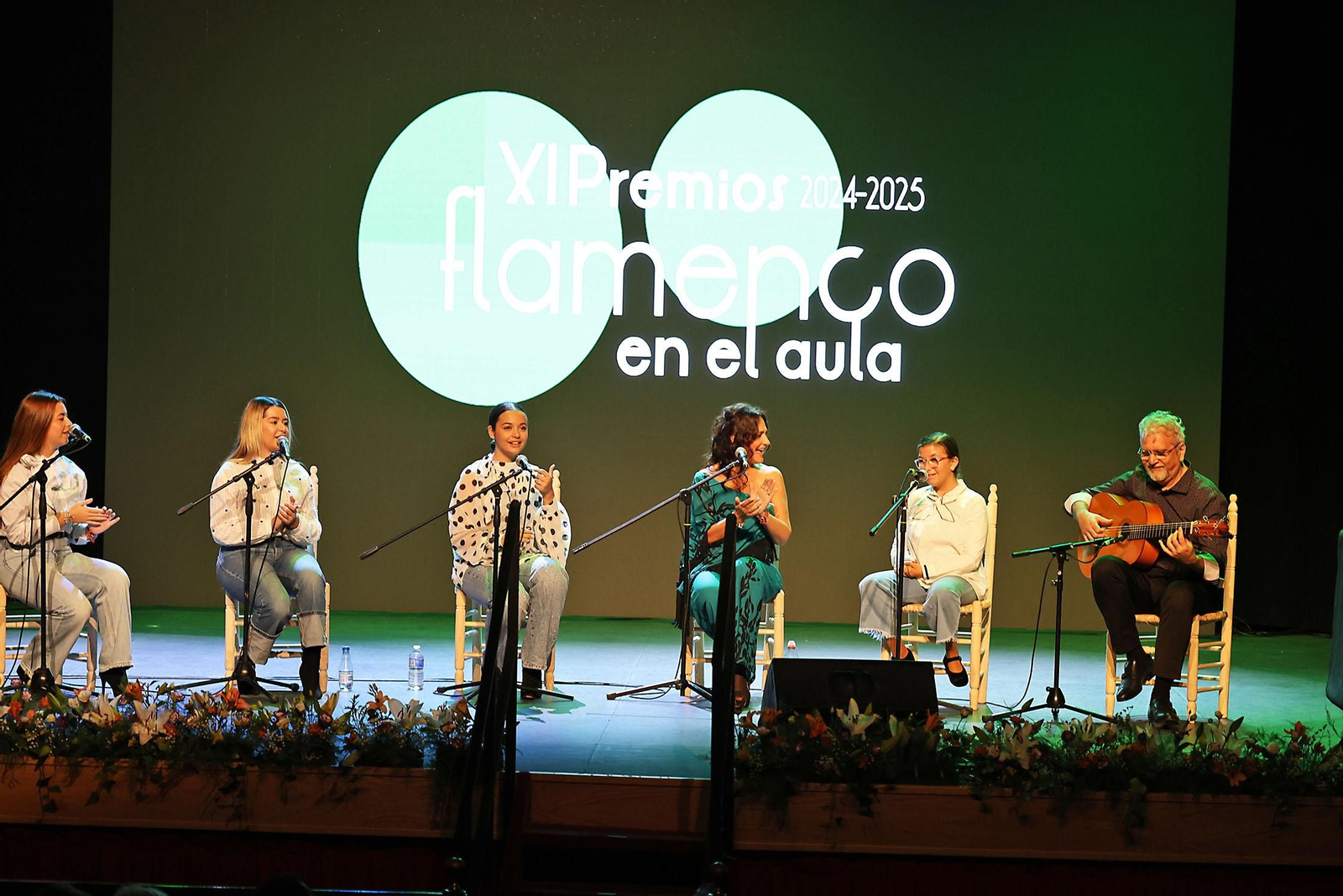 Imágenes de los premios Flamenco en el Aula en el Gran Teatro