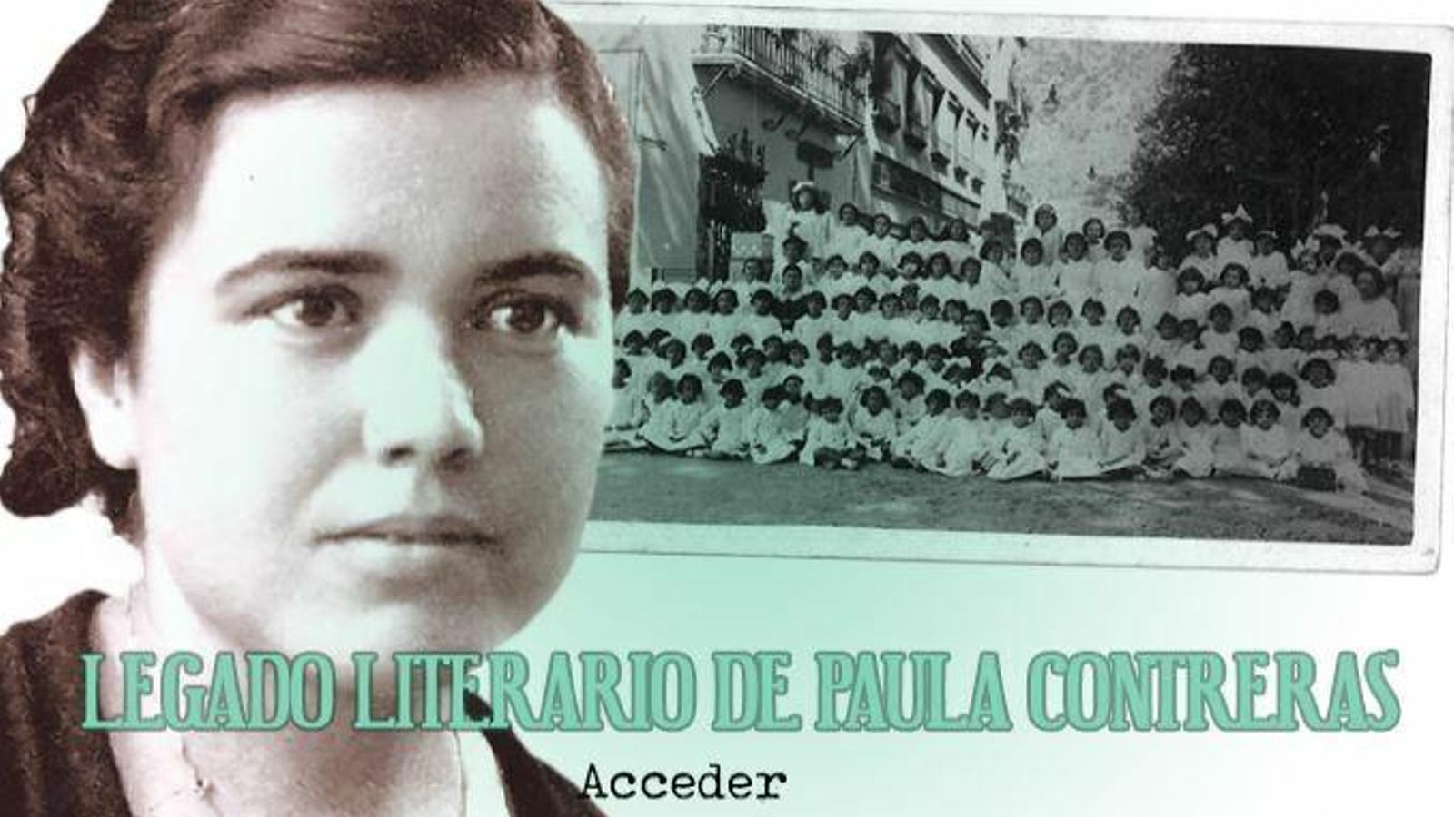 Portada de la web en la que se recoge el trabajo de Paula Contreras