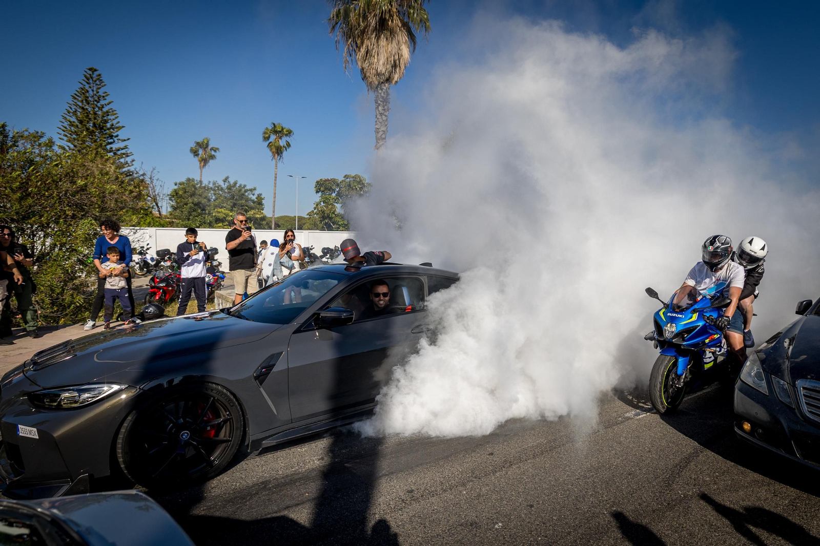 Las imágenes del sábado de Motorada en El Puerto por el Gran Premio de Motociclismo de Jerez 2025