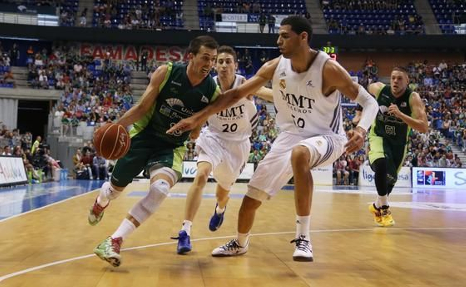 Las imágenes del Unicaja-Real Madrid