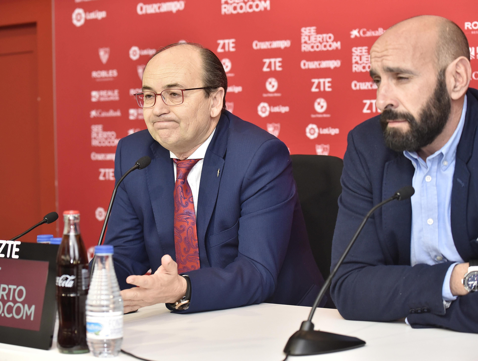 La despedida de Monchi, en imágenes