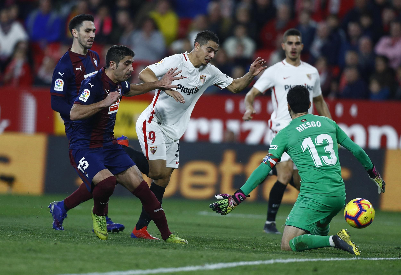Las imágenes del Sevilla-Eibar
