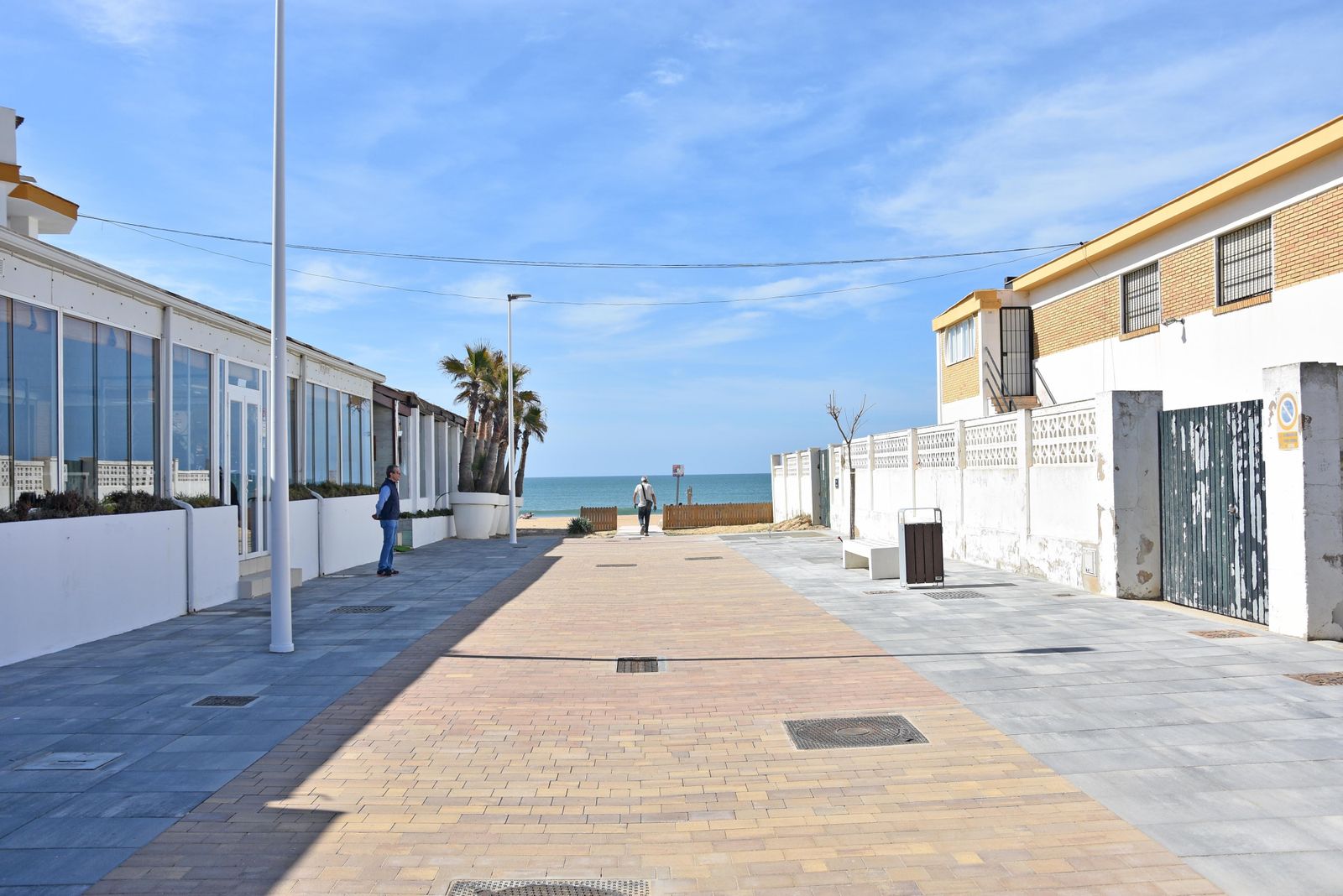 Peatonalizan uno de los principales accesos a la playa en Punta Umbría