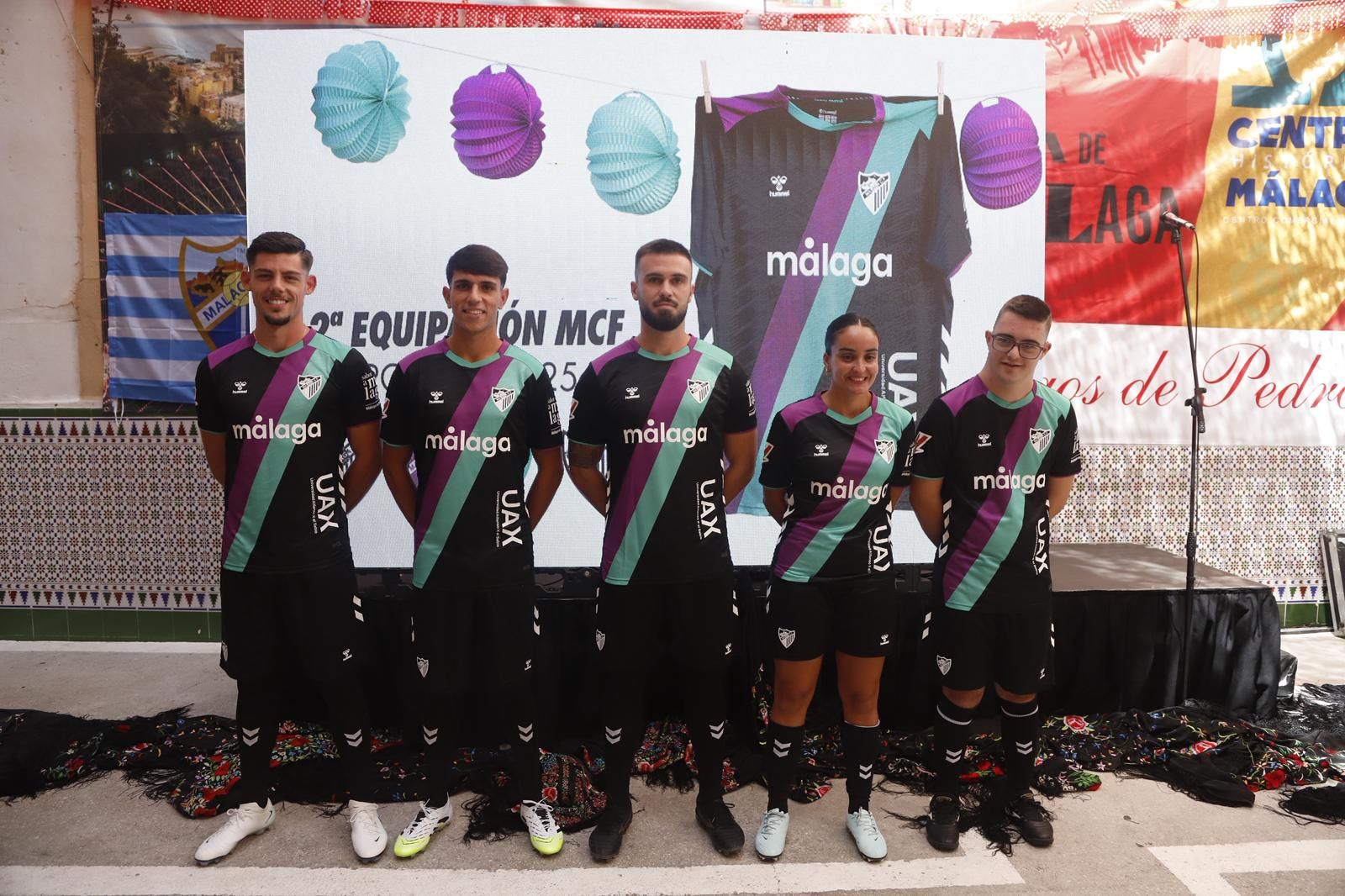 Así es la segunda camiseta del Málaga 25/26