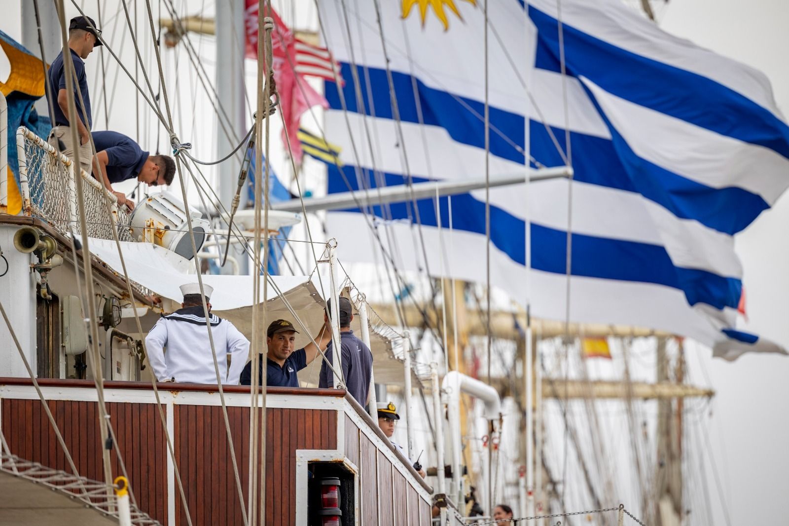 Las imágenes de la llegada del 'Capitán Miranda' a la Gran Regata 2023 de Cádiz