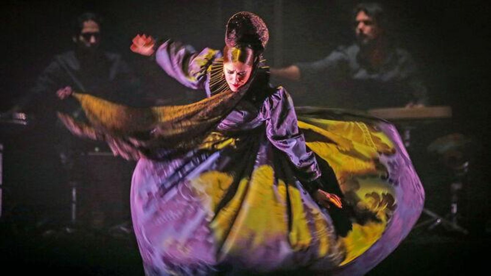 Patricia Guerrero, en una de sus apariciones en el Teatro Villamarta.