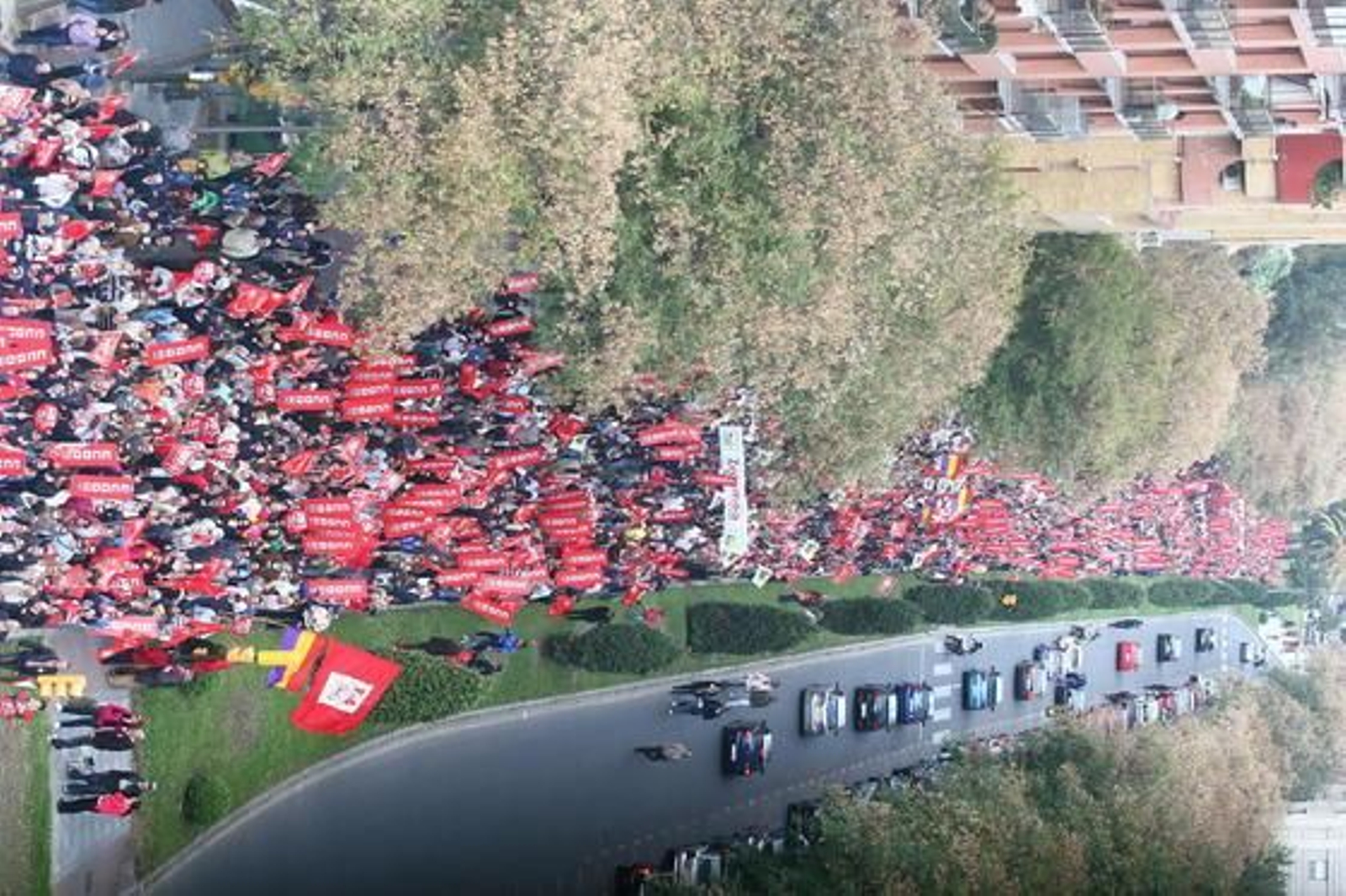 Las imágenes de la huelga general en Huelva