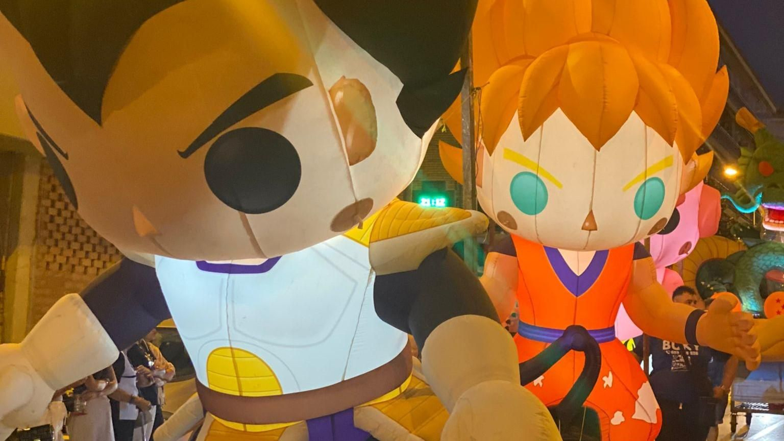 Hinchables Infantiles participan en el desfile.