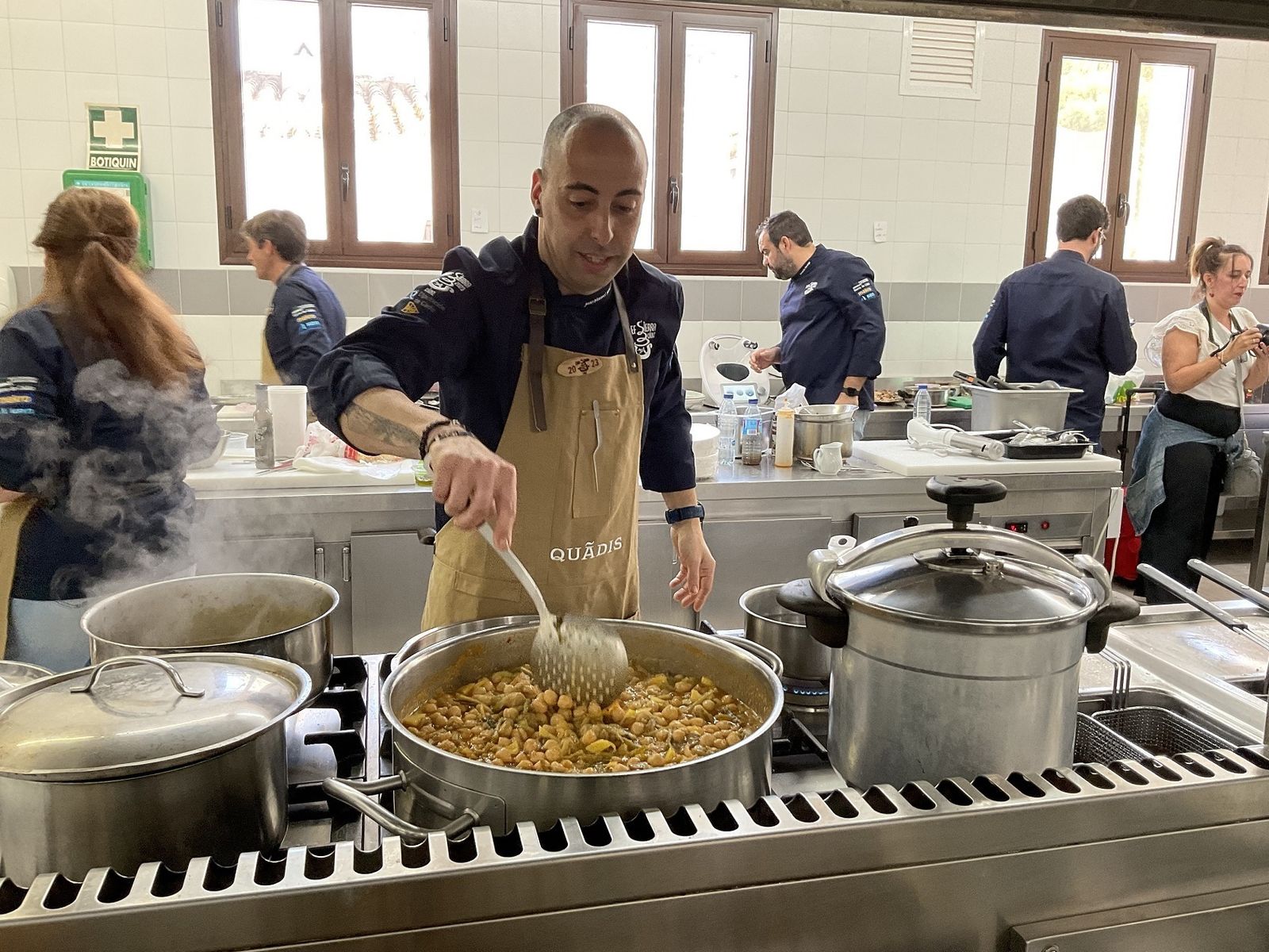Uno de los cocineros que pasan a la final del Chef Sierra de Cádiz