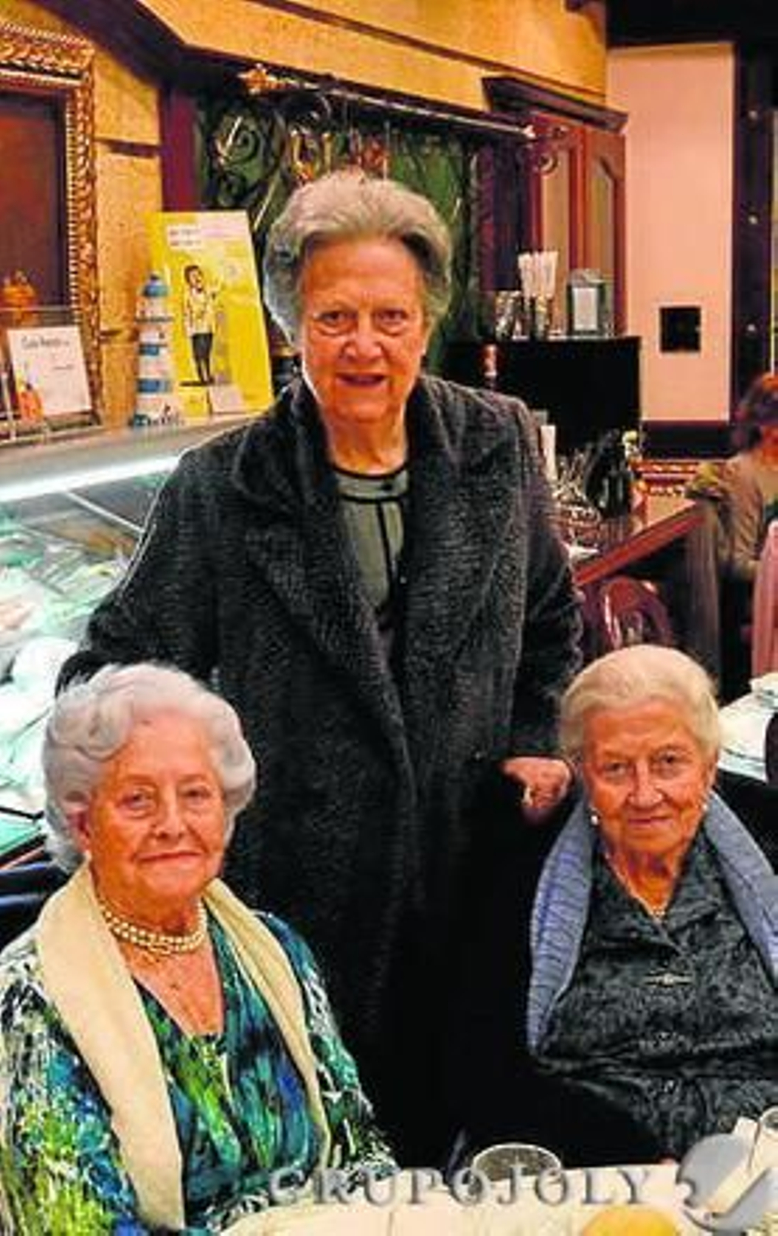 Pilar Alonso, Juana Amaya y Charo Roquette.

Foto: Ignacio Casas de Ciria