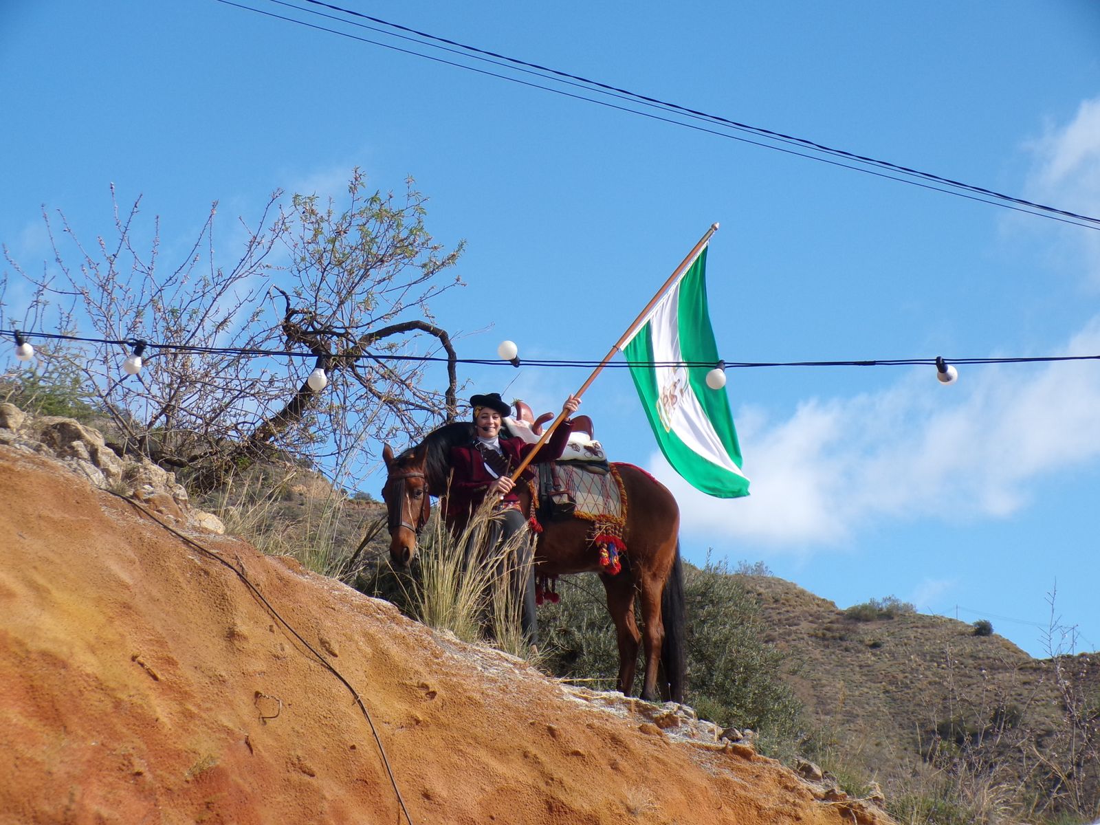 Recreación de la historia de 'Tía Agustina', la panadera de El Borge, en fotos