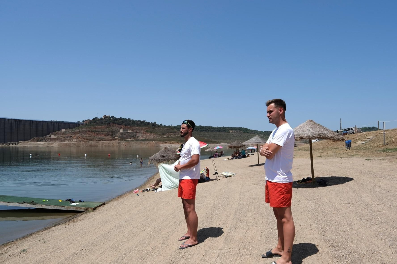 La playa de La Breña II de Almodóvar del Río, en imágenes