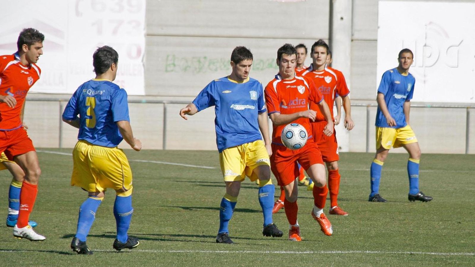 Enfrentamientos entre el Comarca de Níjar y la AD Adra en la campaña 2009/10.
