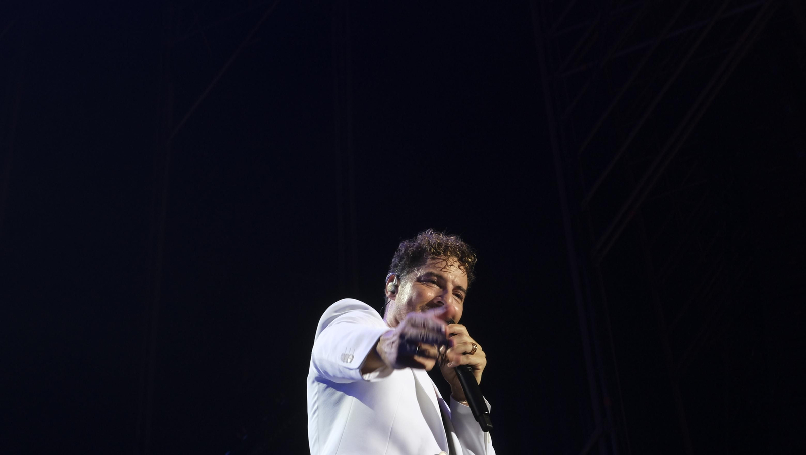 David Bisbal arrasa en su concierto de Roquetas de Mar