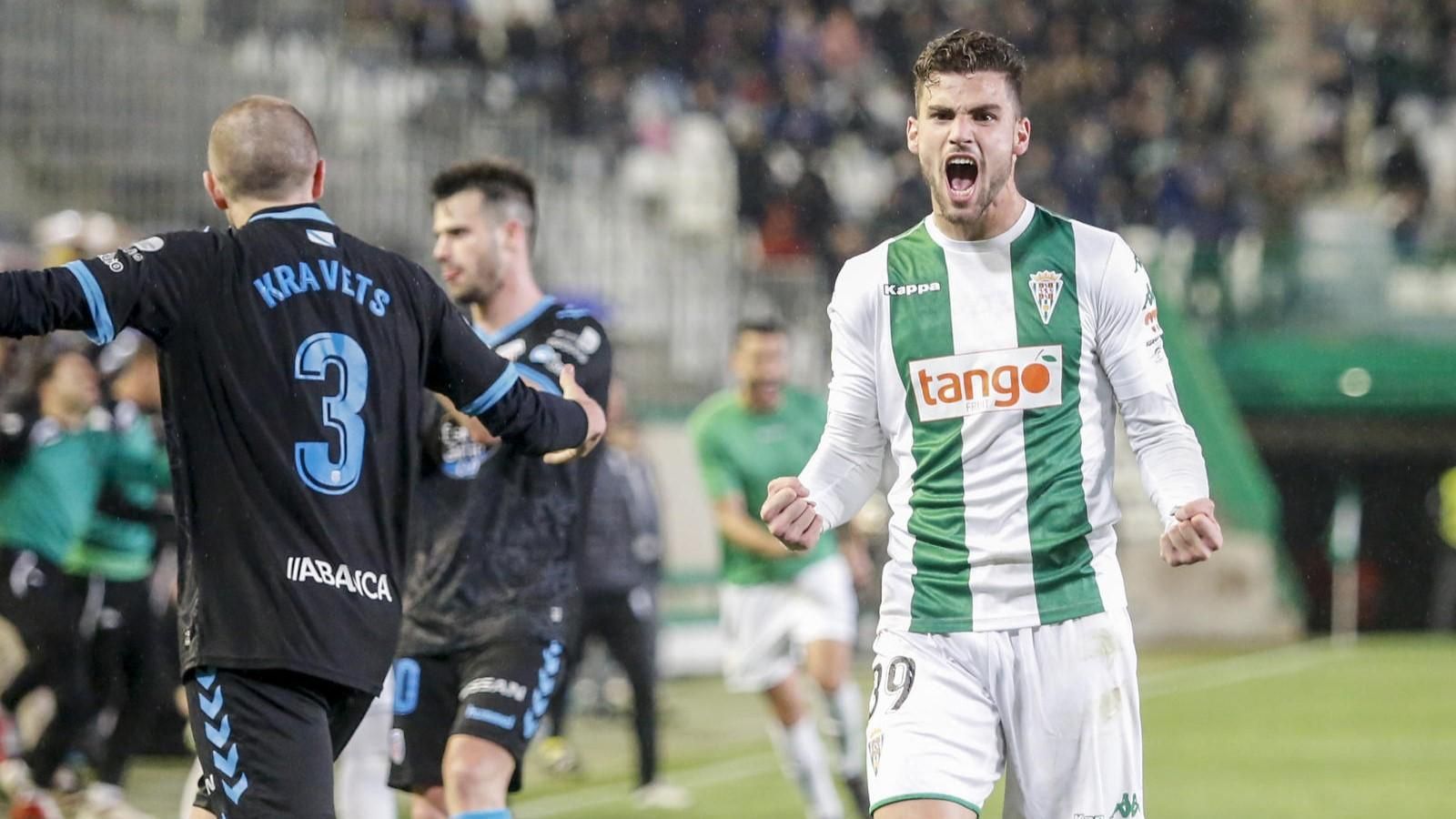 Eneko Jauregi, en su etapa como futbolista del Córdoba CF.