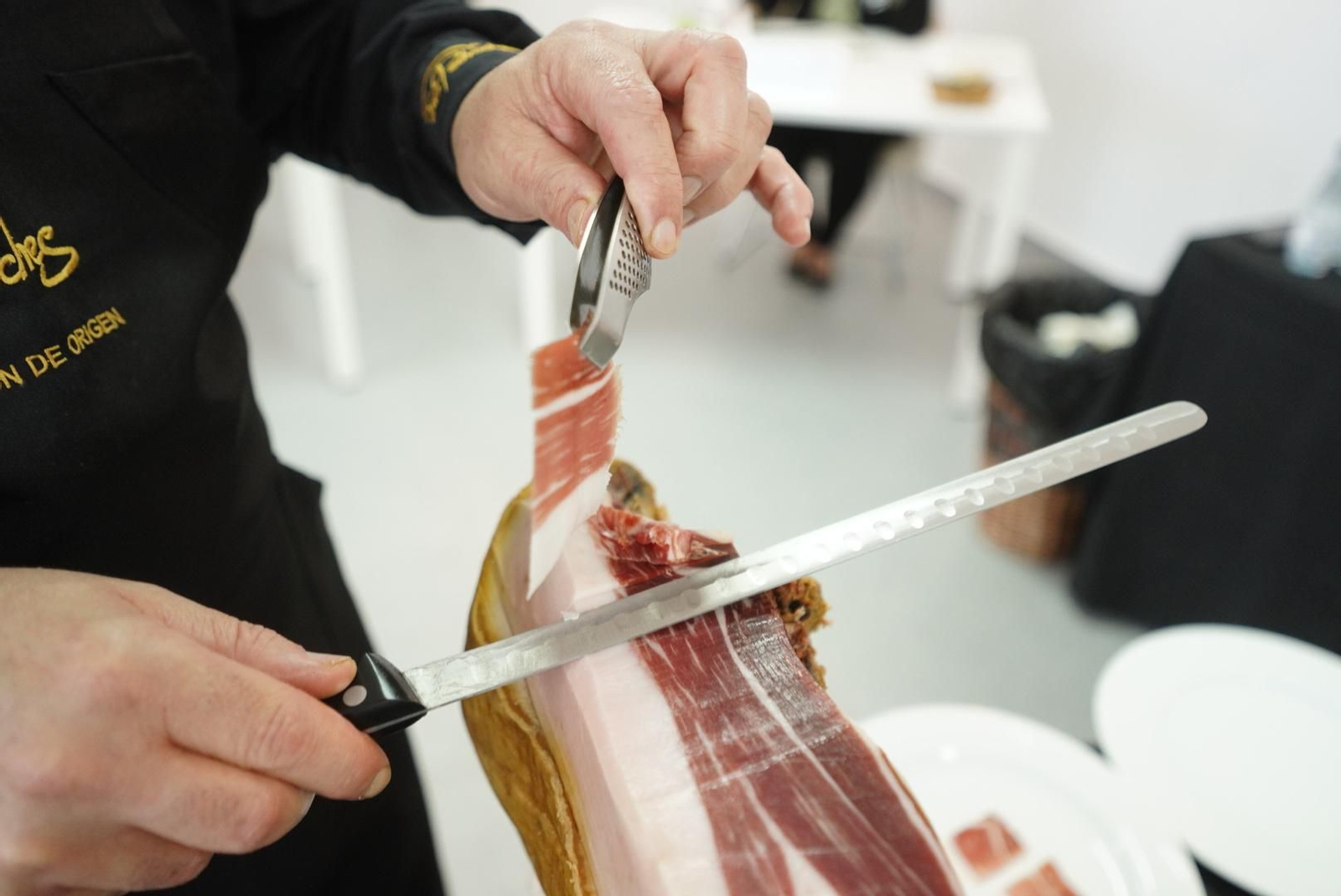 El inicio de la Feria del Jamón de Villanueva de Córdoba, en fotografías