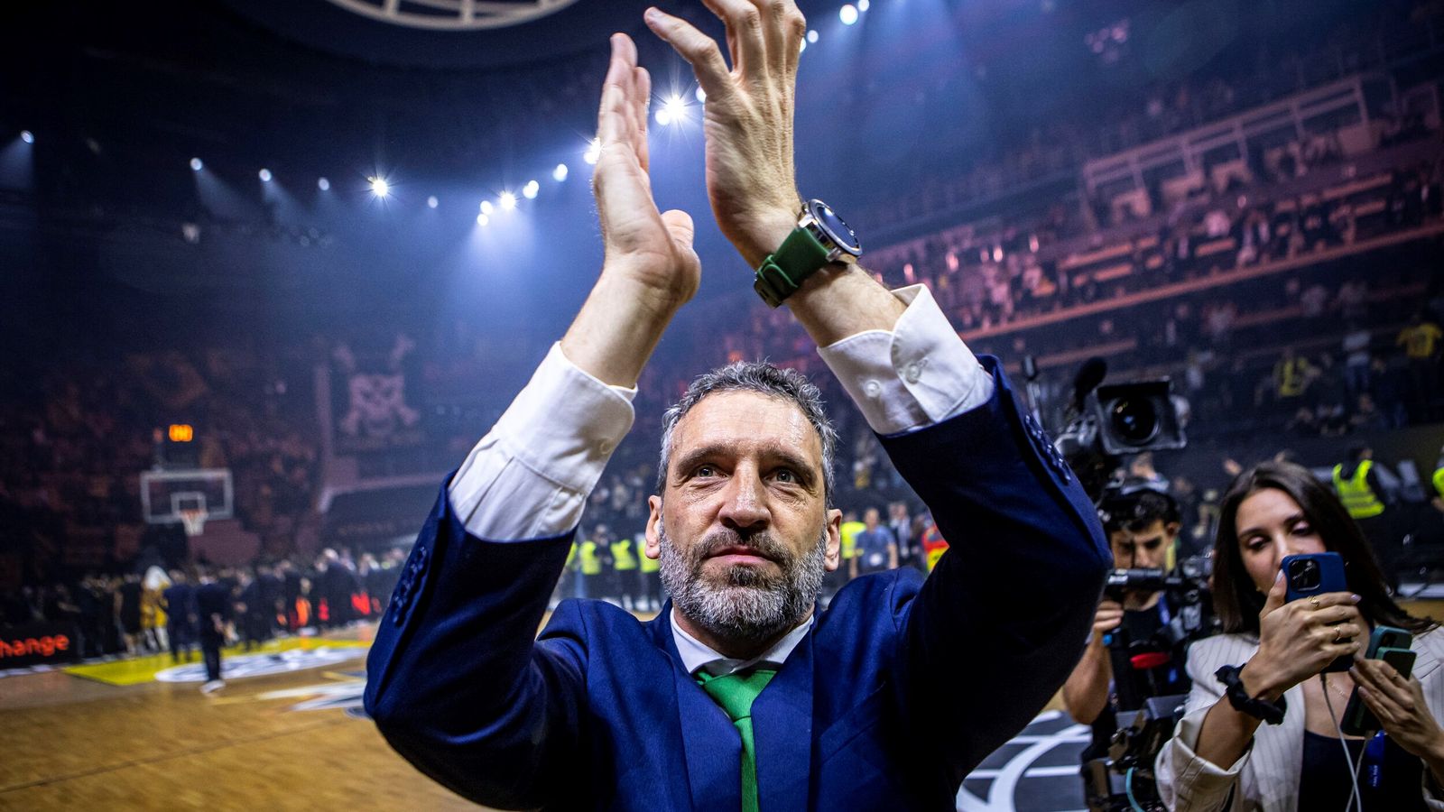Las fotos del AEK Atenas-Unicaja de la Final Four de la Basketball Champions League