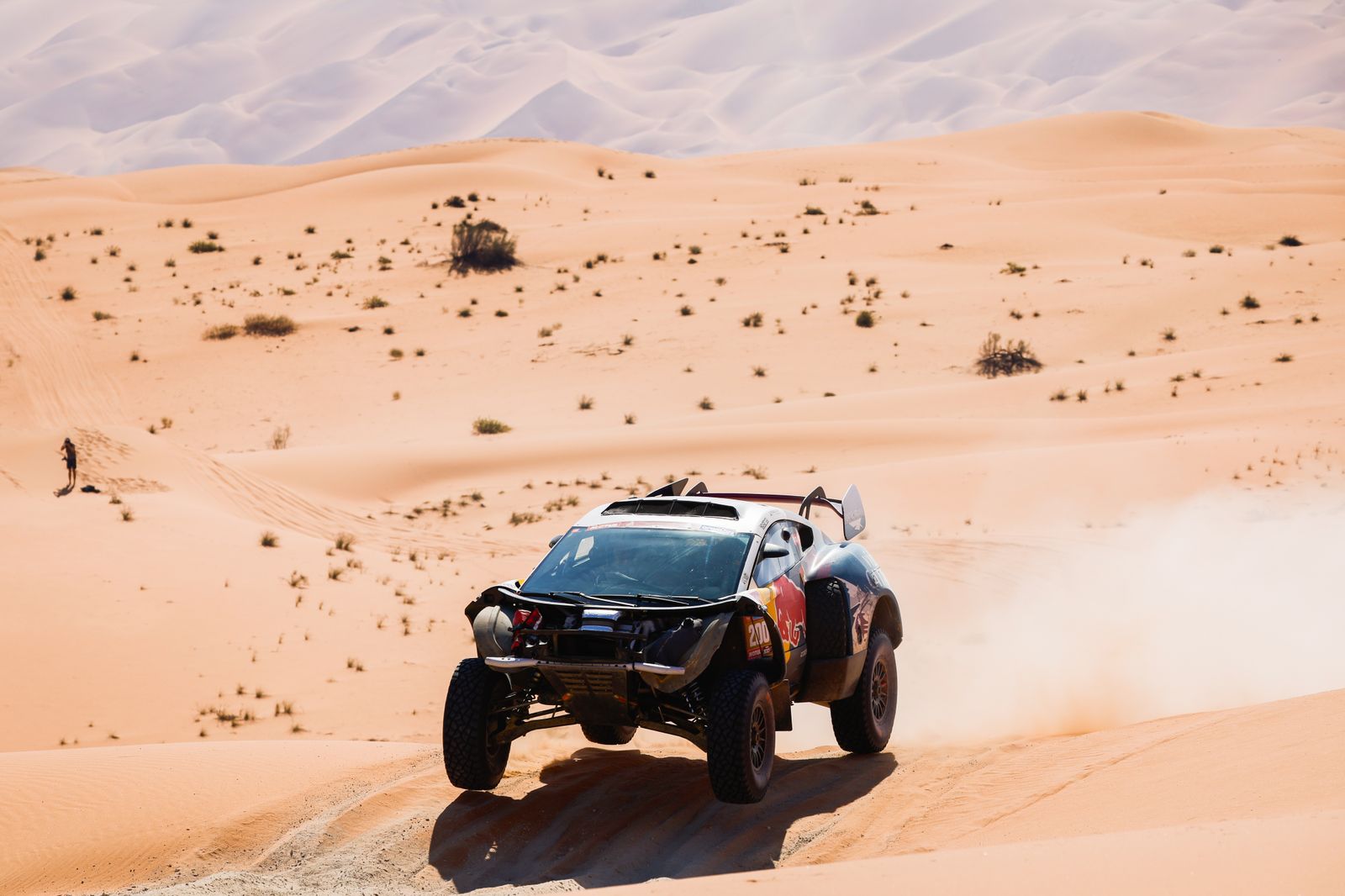 Las espectaculares imágenes del Dakar por las dunas