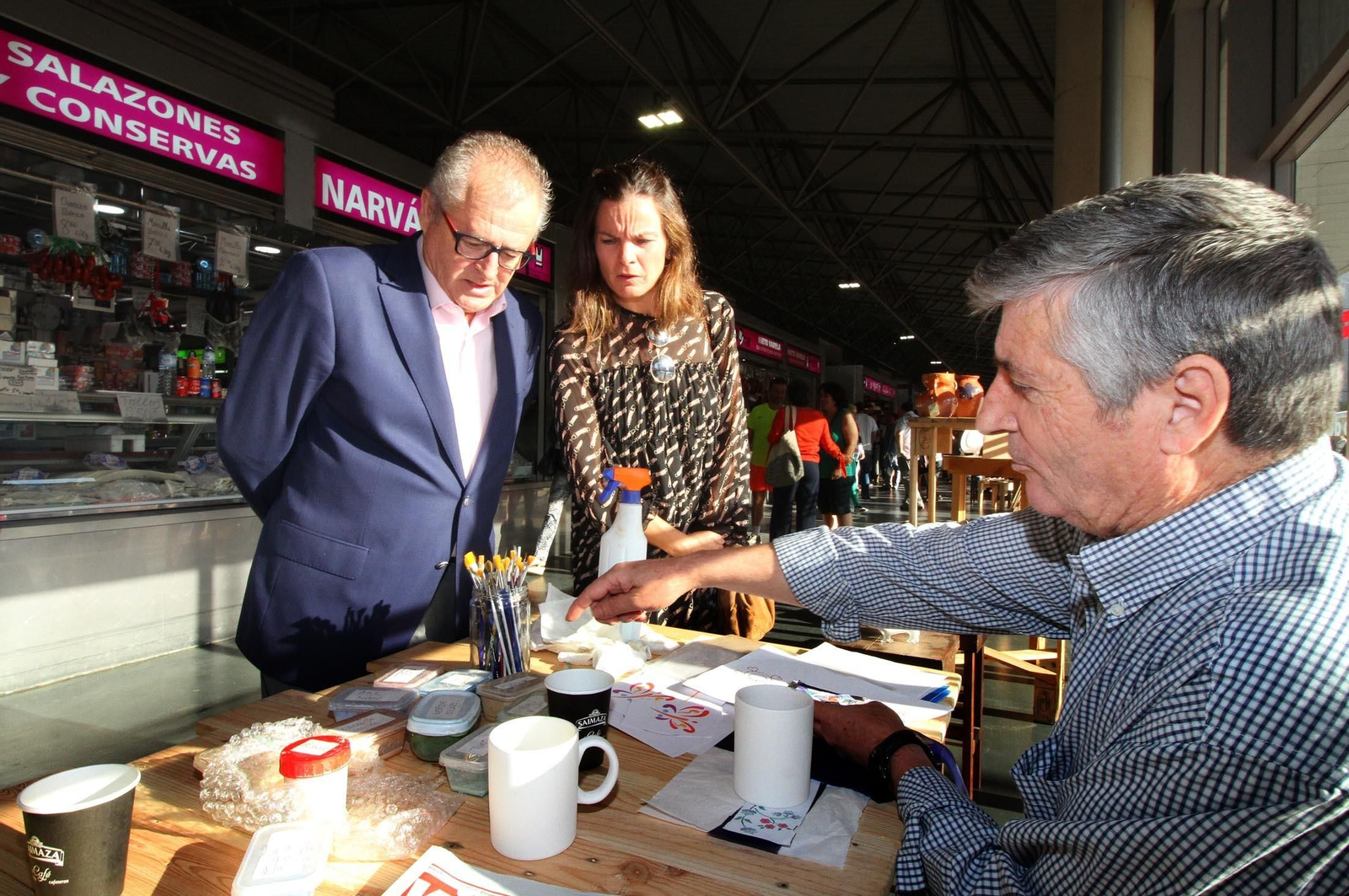 Imágenes de la VII Muestra de Artesanía FAISEM en el Mercado del Carmen.