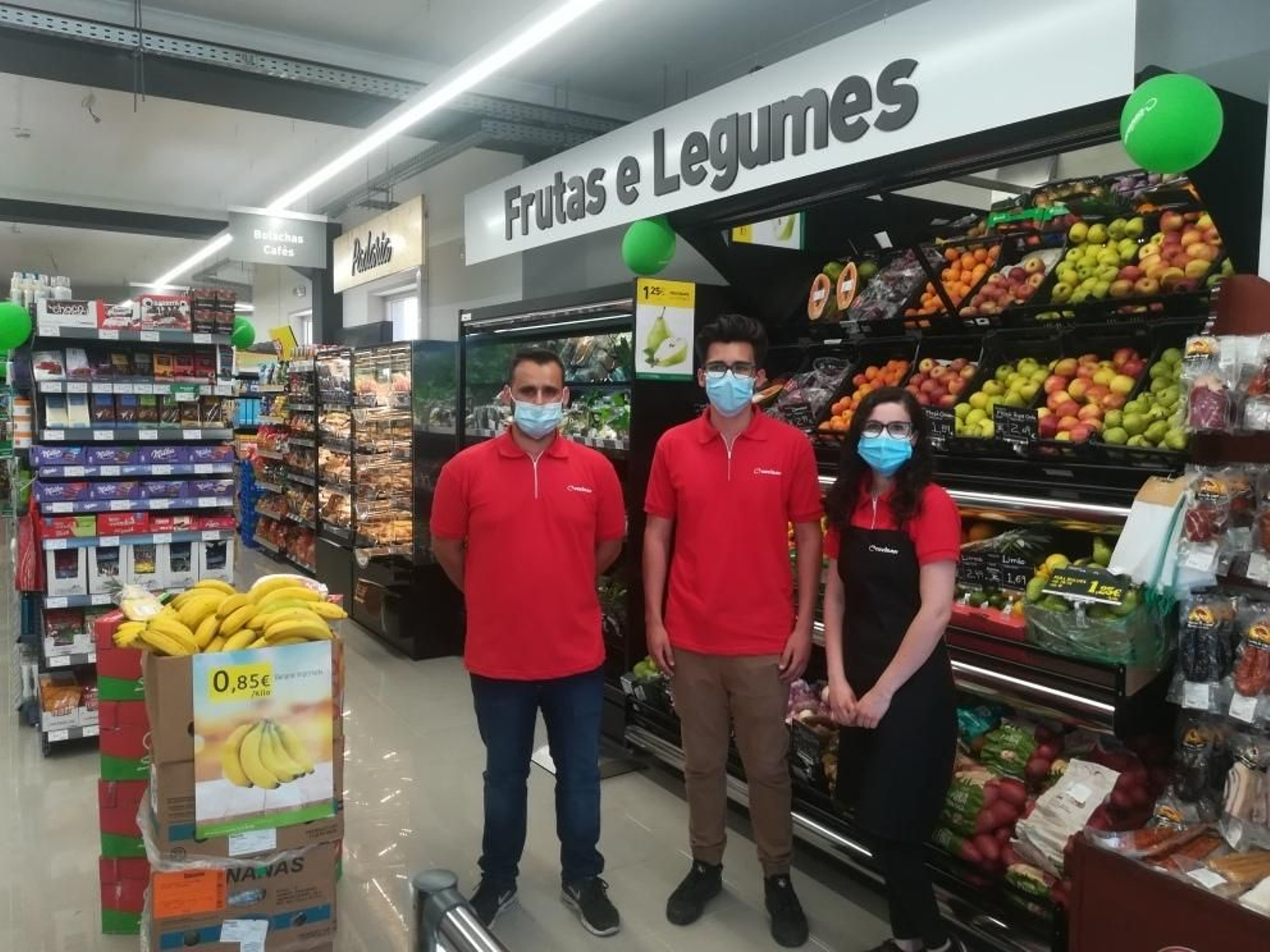 El nuevo supermercado Covirán abierto en Portugal, en el distrito Lisboa.