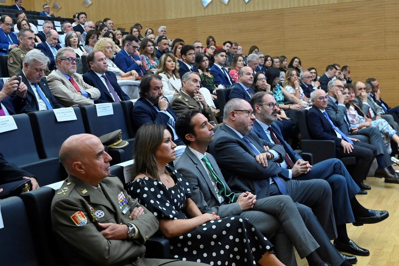 En imágenes, la toma de posesión de Miguel Ángel Pareja como presidente de la Audiencia Provincial