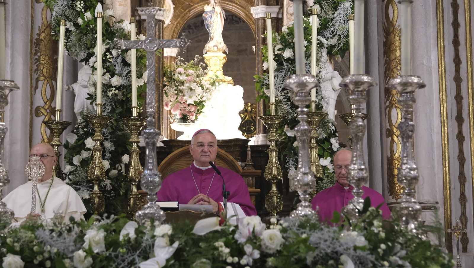 Traslado de la Virgen del Mar a la Catedral de Almería, en imágenes