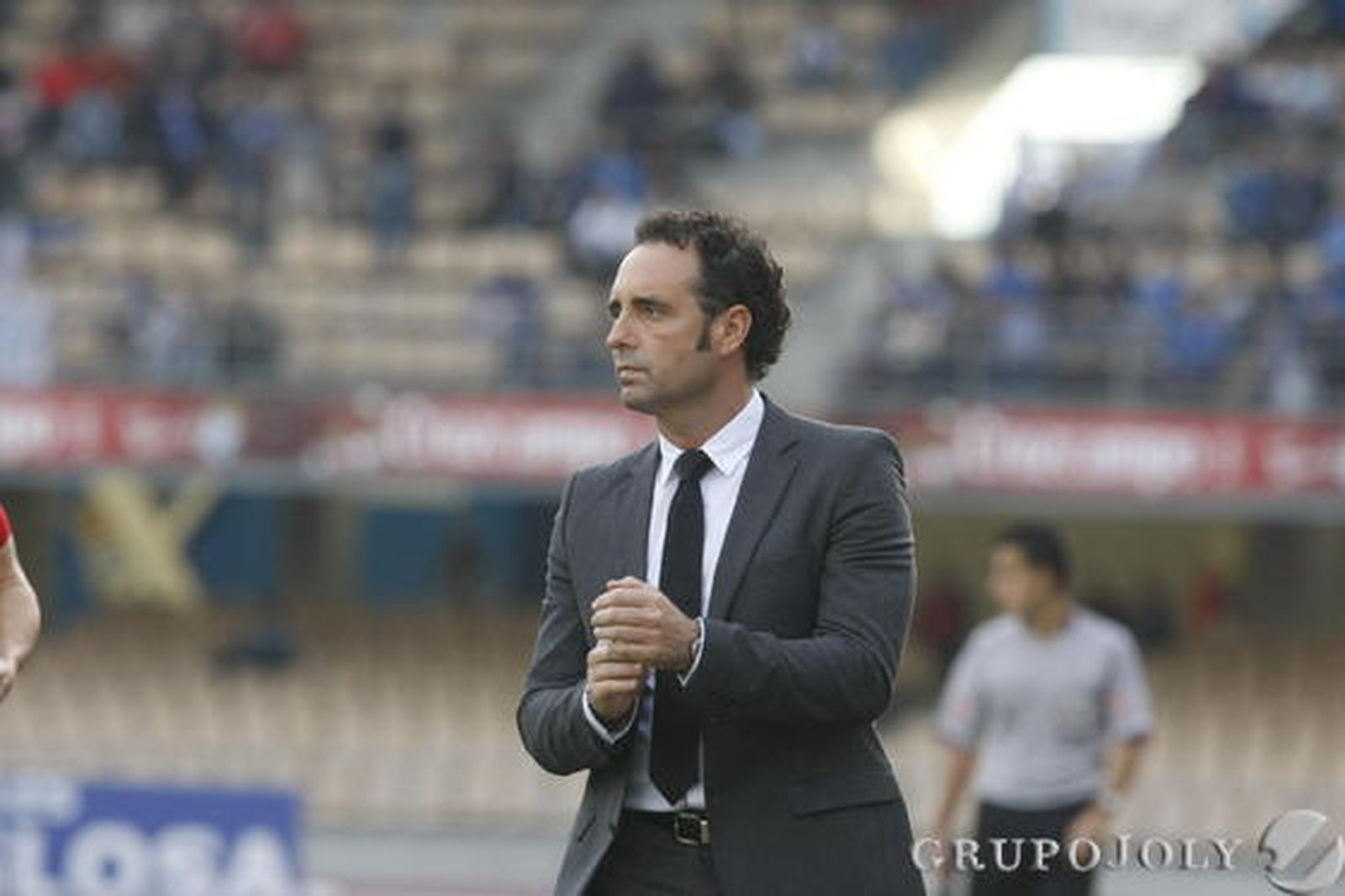 José Bordalás, técnico del Alcorcón, se mostró feliz con el triunfo y lo consideró "justo" 

Foto: Pascual