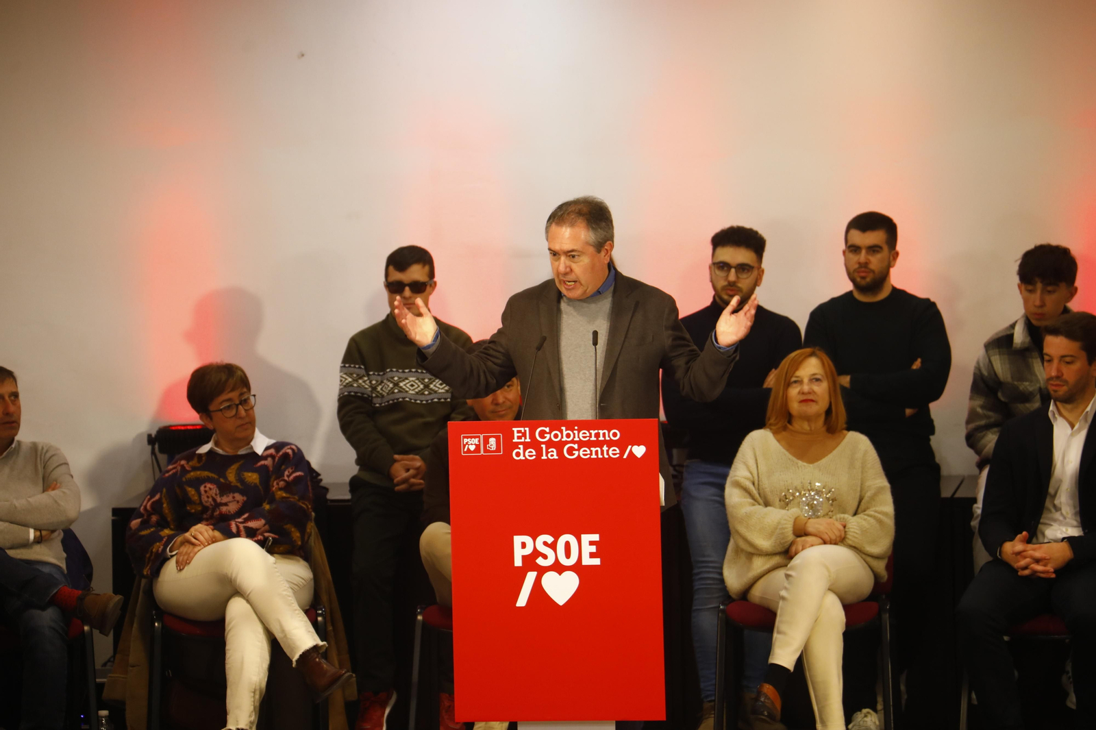 La presentación de Antonio Hurtado como candidato del PSOE a la Alcaldía de Córdoba, en imágenes