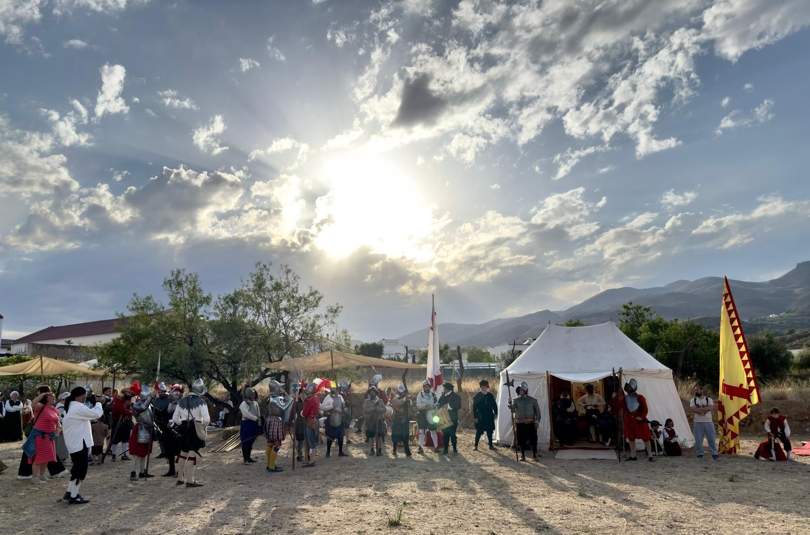 Imágenes de la recreación histórica 'La Paz de las Alpujarras', en Padules
