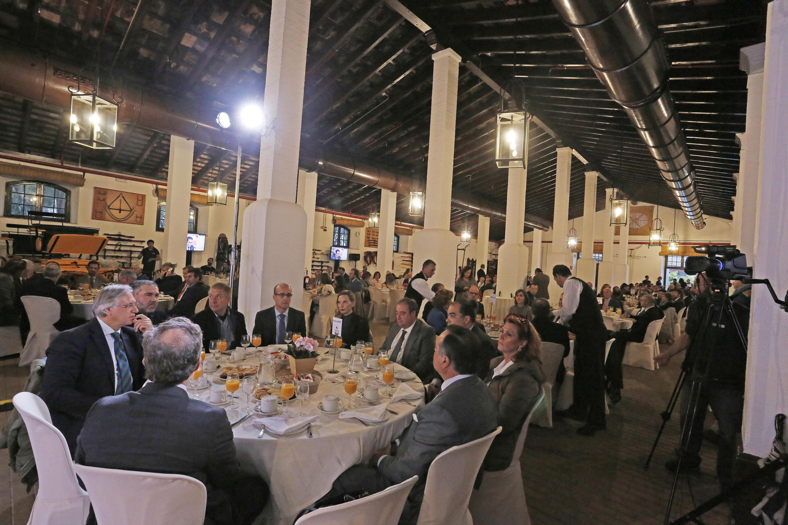 Una vista del Salón 1810 del Museo del Enganche, donde se celebró el acto.