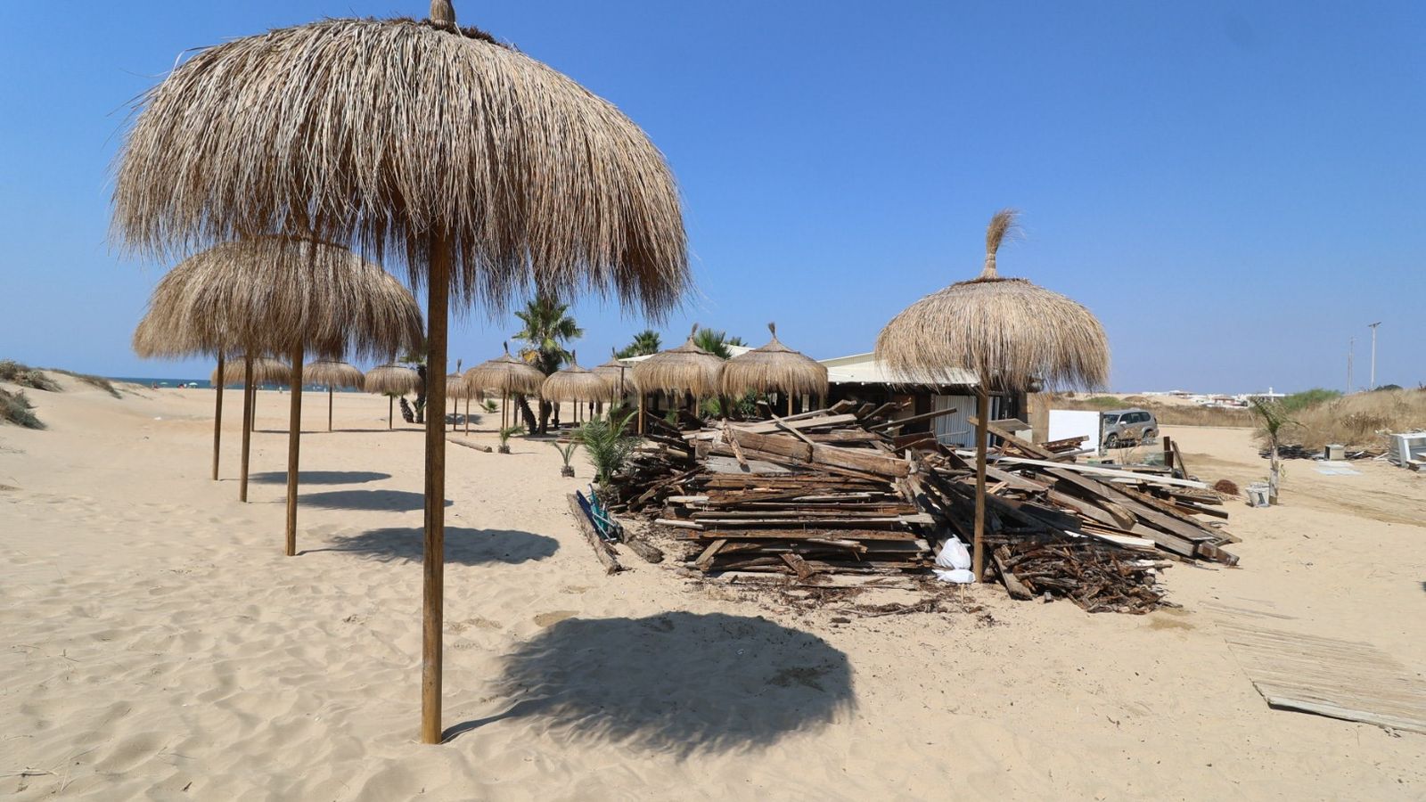 Chiringuito Casa Diego, en Punta Umbría.