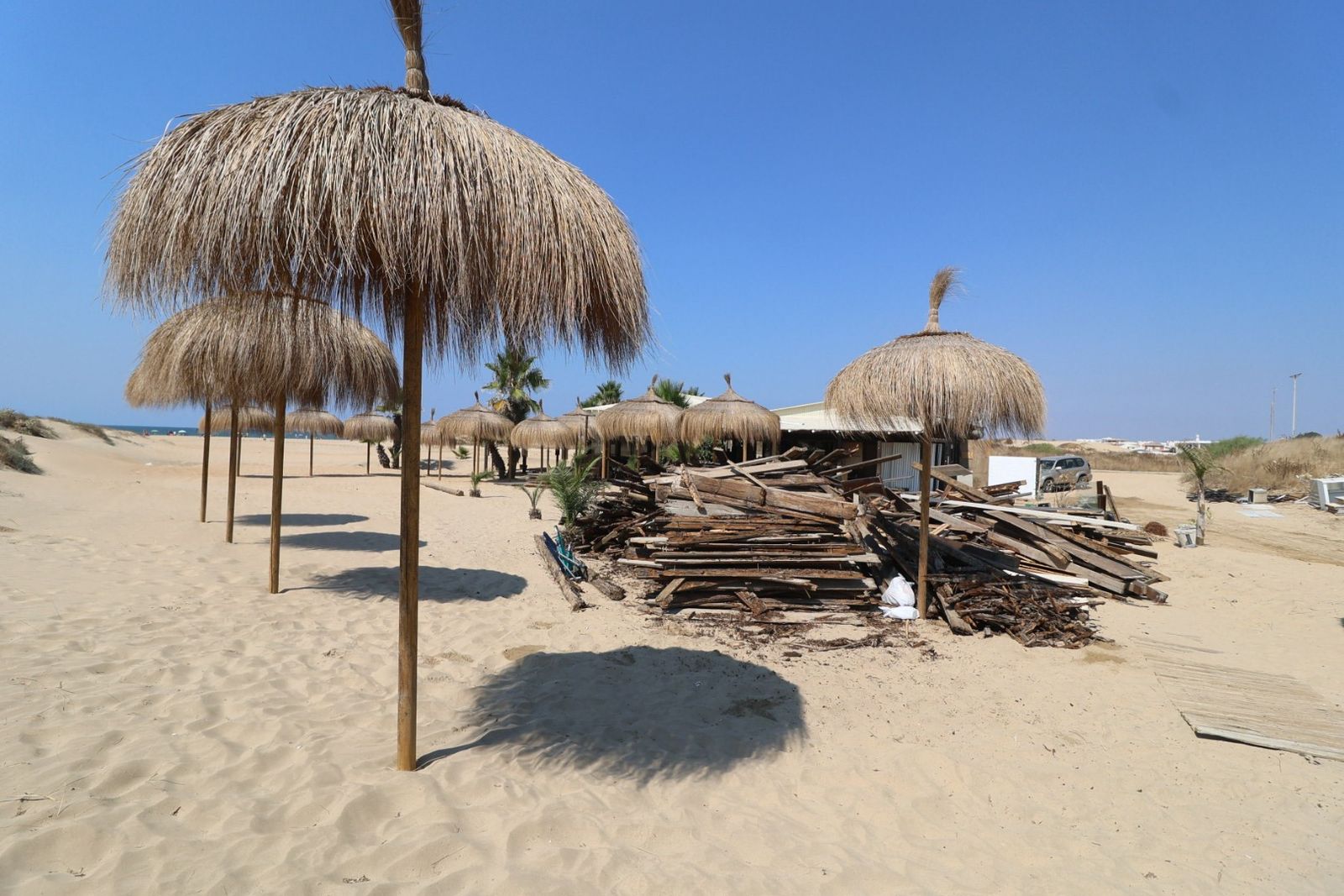 Chiringuito Casa Diego, en Punta Umbría.