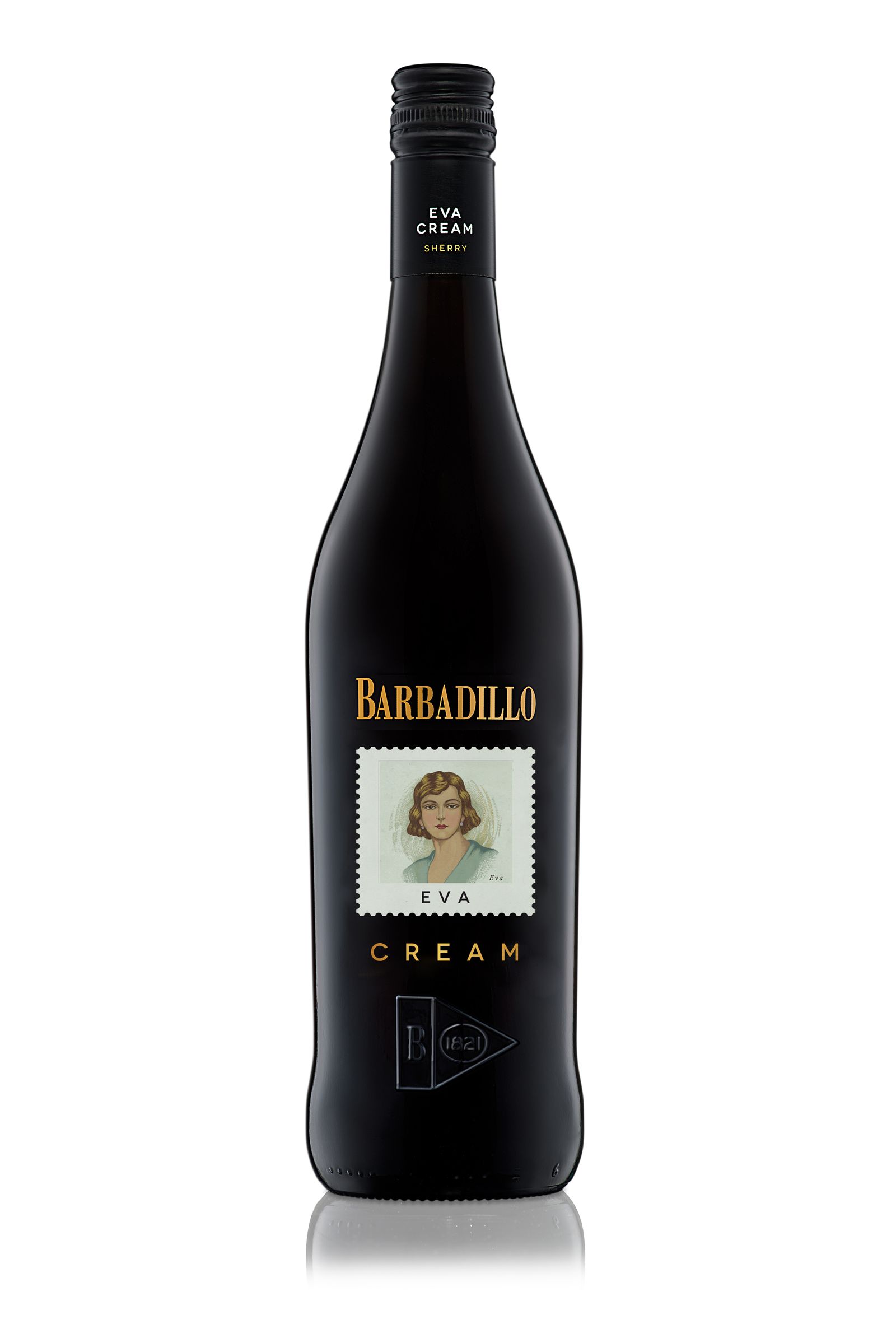 Botella de Eva Cream.