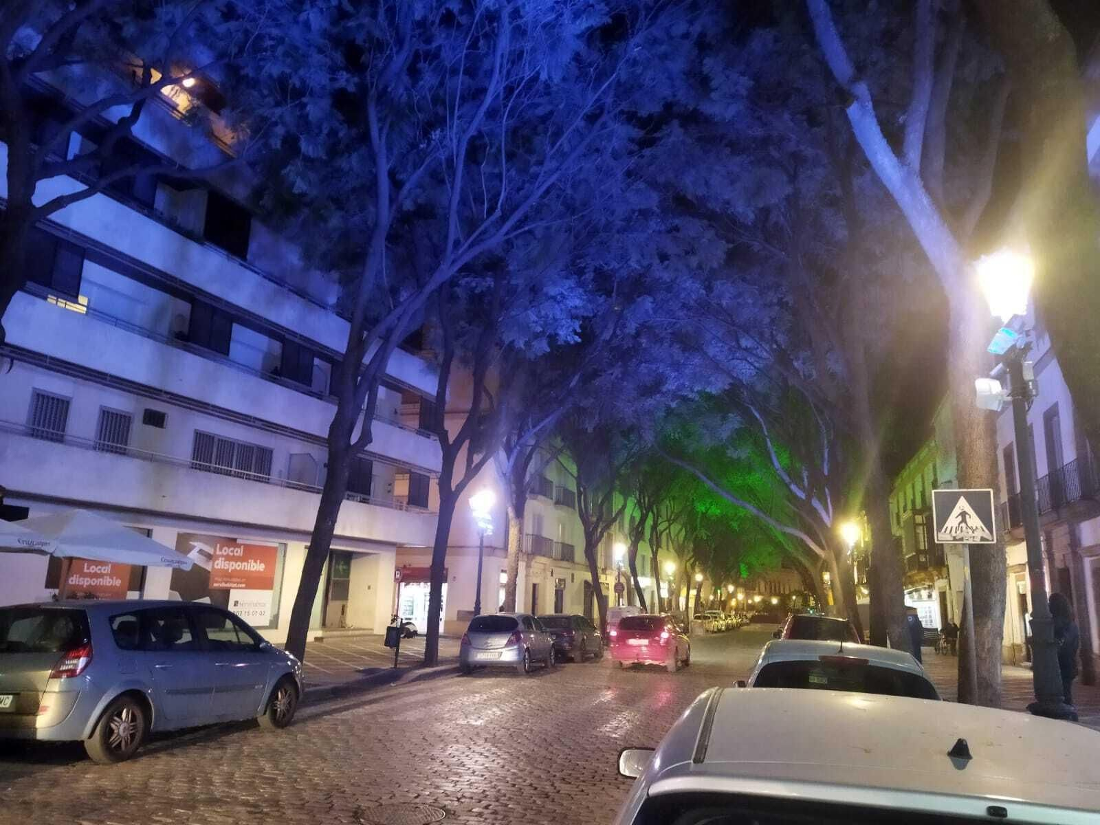 La nueva iluminación de la calle Porvera