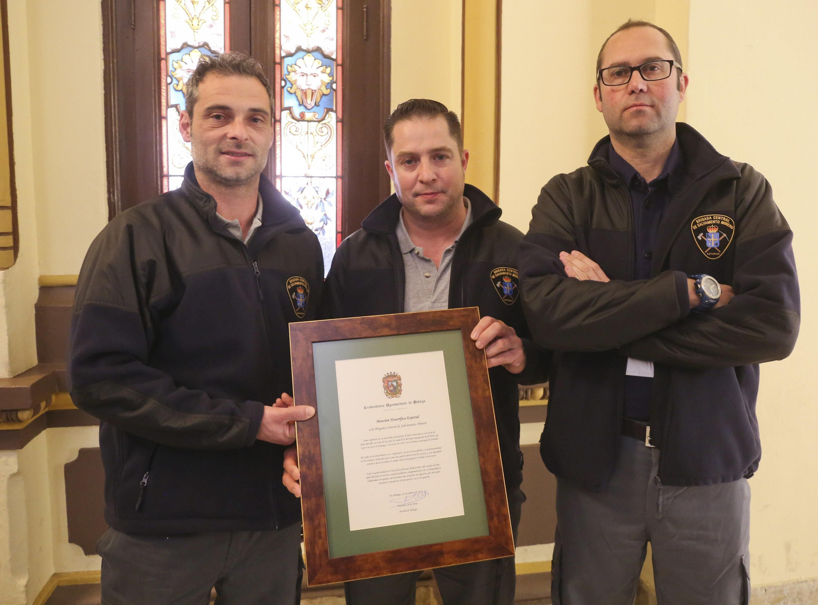 Menciones en el Pleno de Málaga para reconocer al operativo de rescate de Julen