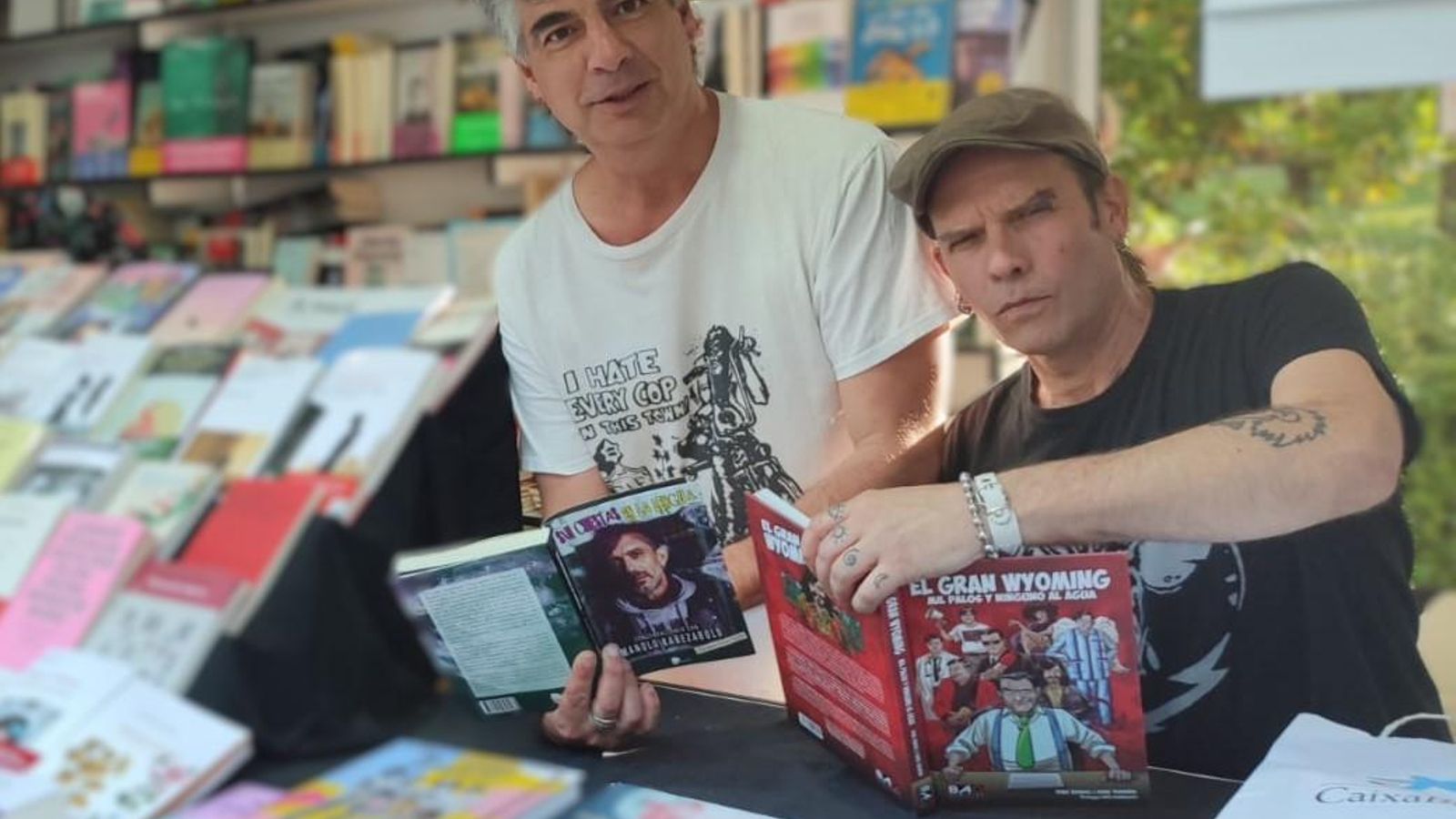 Los reputados cronistas musicales Kike Babas y Kike Turrón.