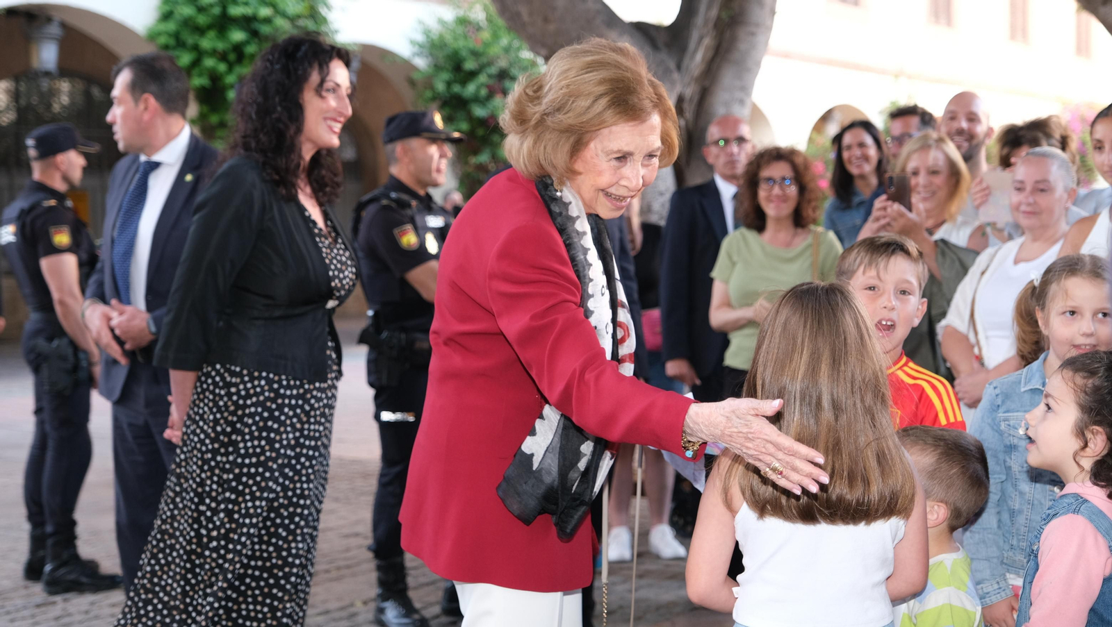 La Reina Sofía visita Almería, en imágenes