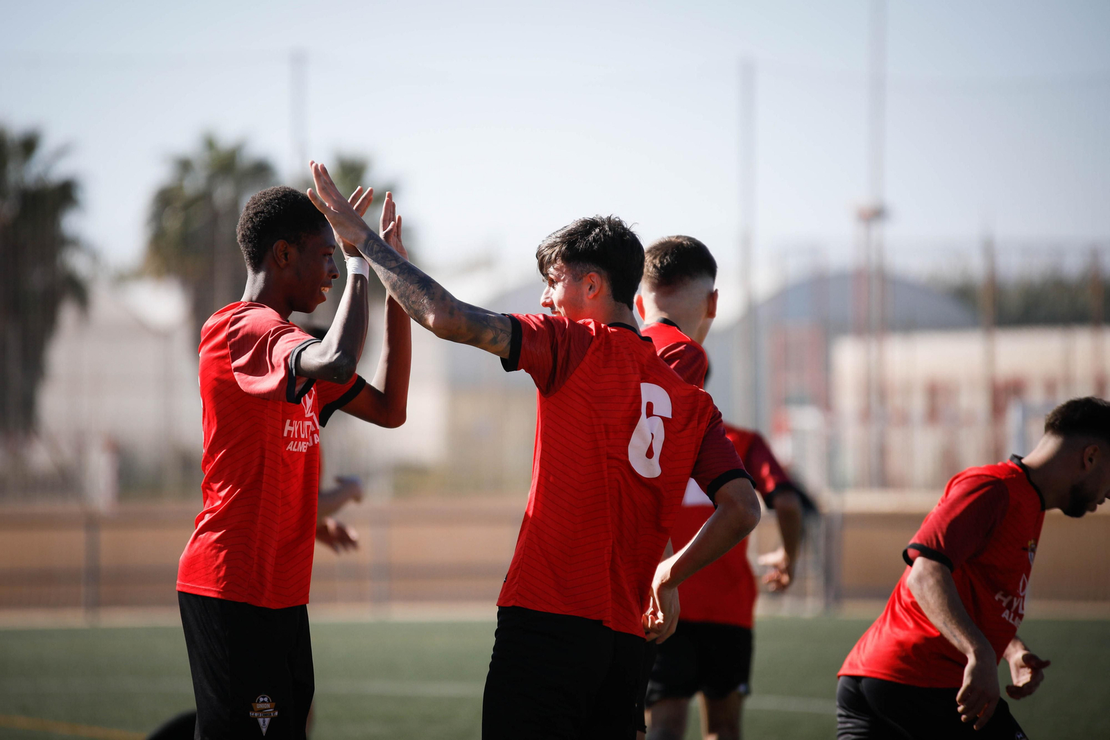 Imágenes del partido entre la Cañada y el Sporting Atlético