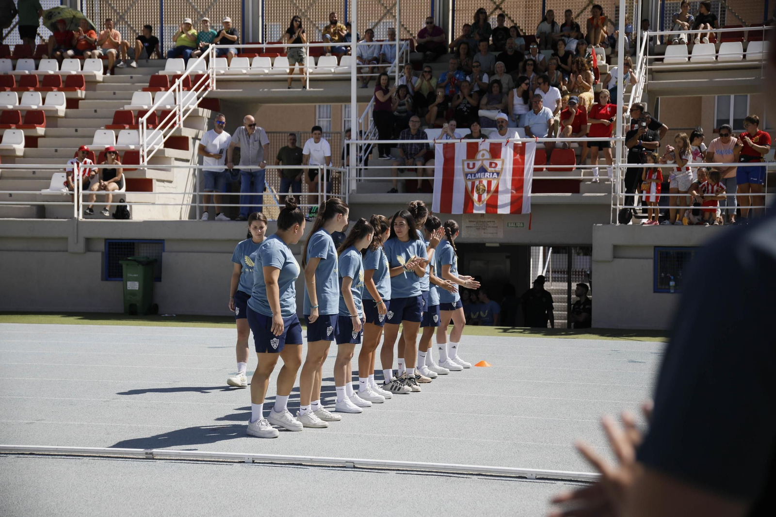 Las imágenes del partido de fútbol del Almería femenino contra el Betis B