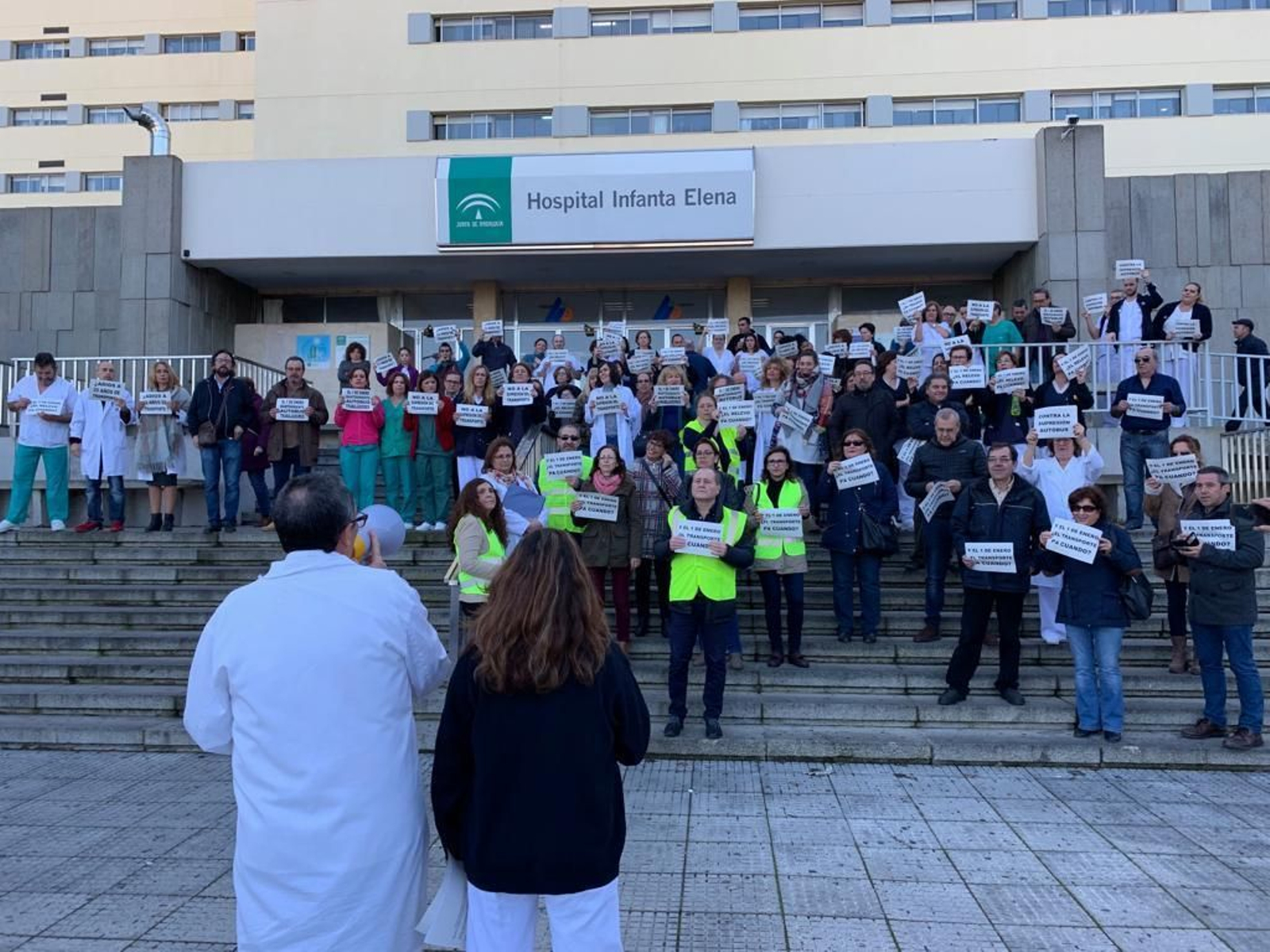 Concentración de este viernes.