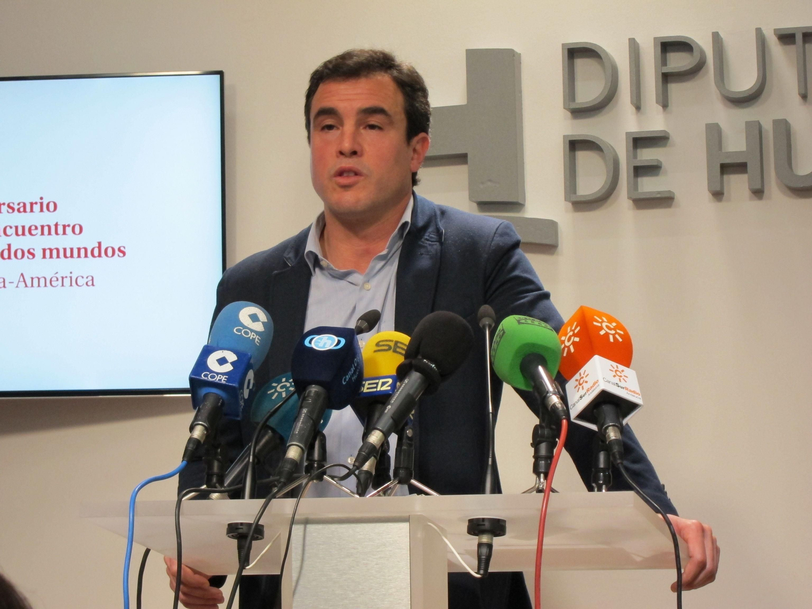 El alcalde de Bollullos, Rubén Rodríguez.