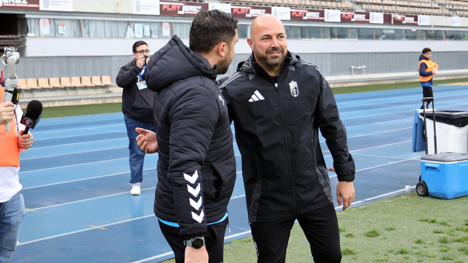 Imágenes del Xerez DFC contra el Recreativo Granada
