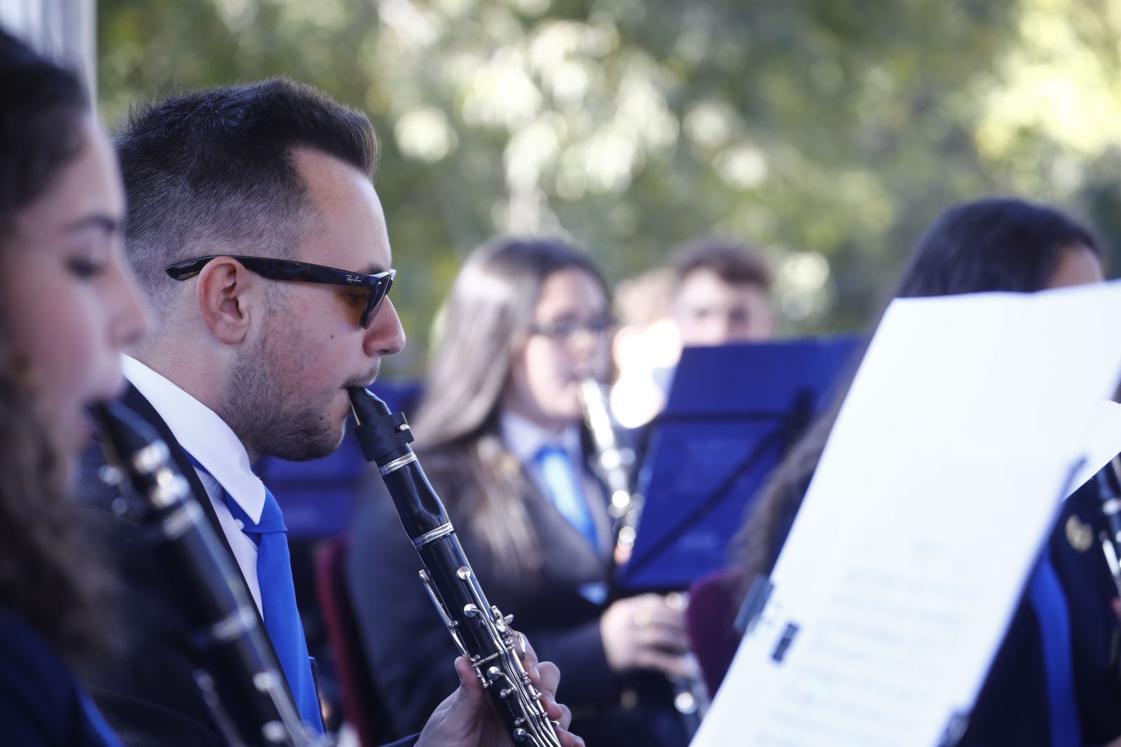 La banda de música de la Estrella inaugura Viento Joven en el quiosco de La Victoria de Córdoba