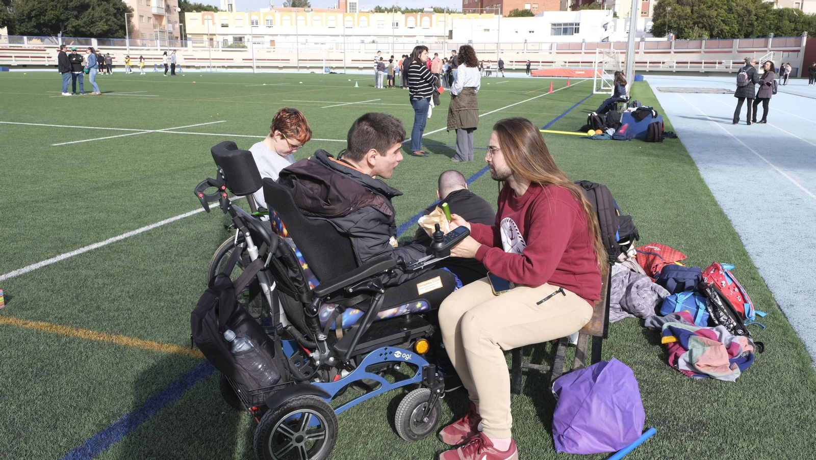 Imágenes de las paralimpiadas en Estadio Emilio Campra