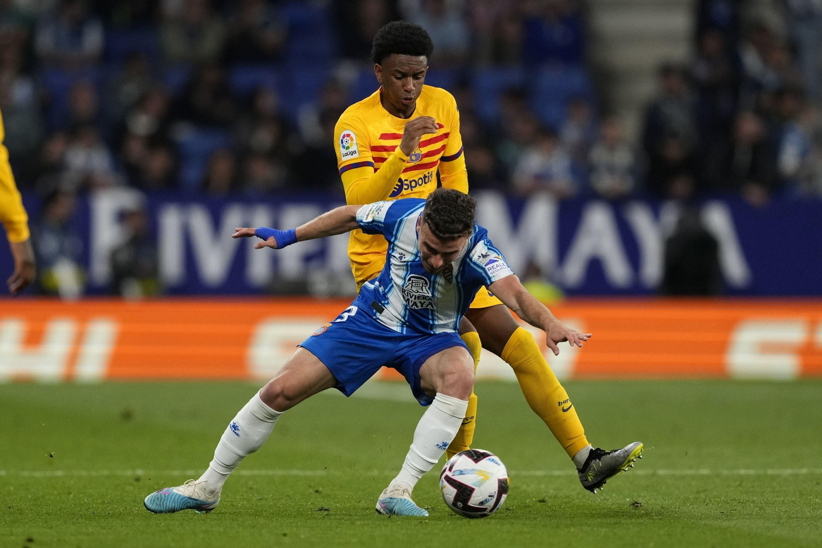 Las fotos de la celebración fallida del Barcelona ante el Espanyol
