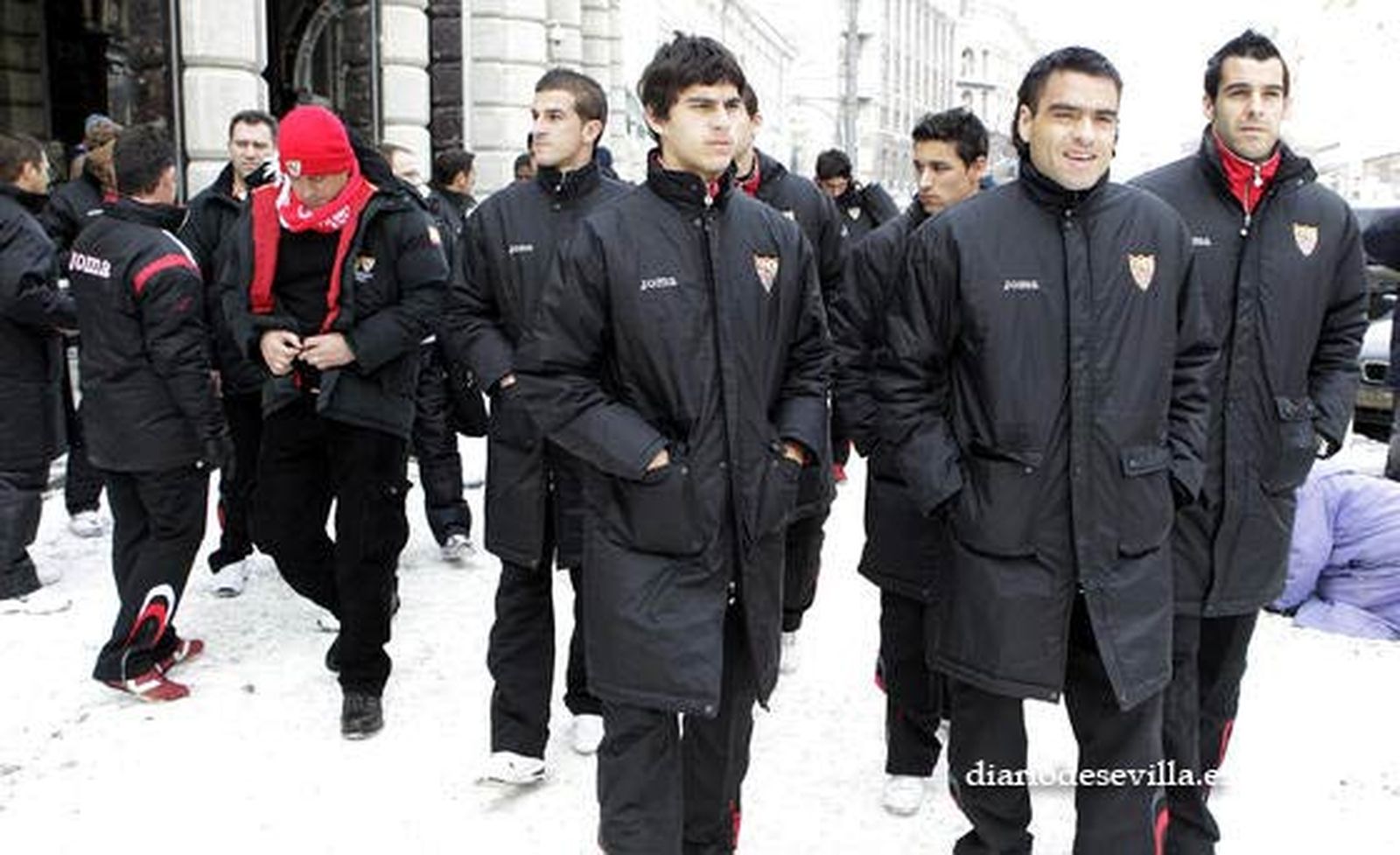Se esperan entre 10 y 15 grados bajo cero a la hora del partido. 

Foto: Antonio Pizarro